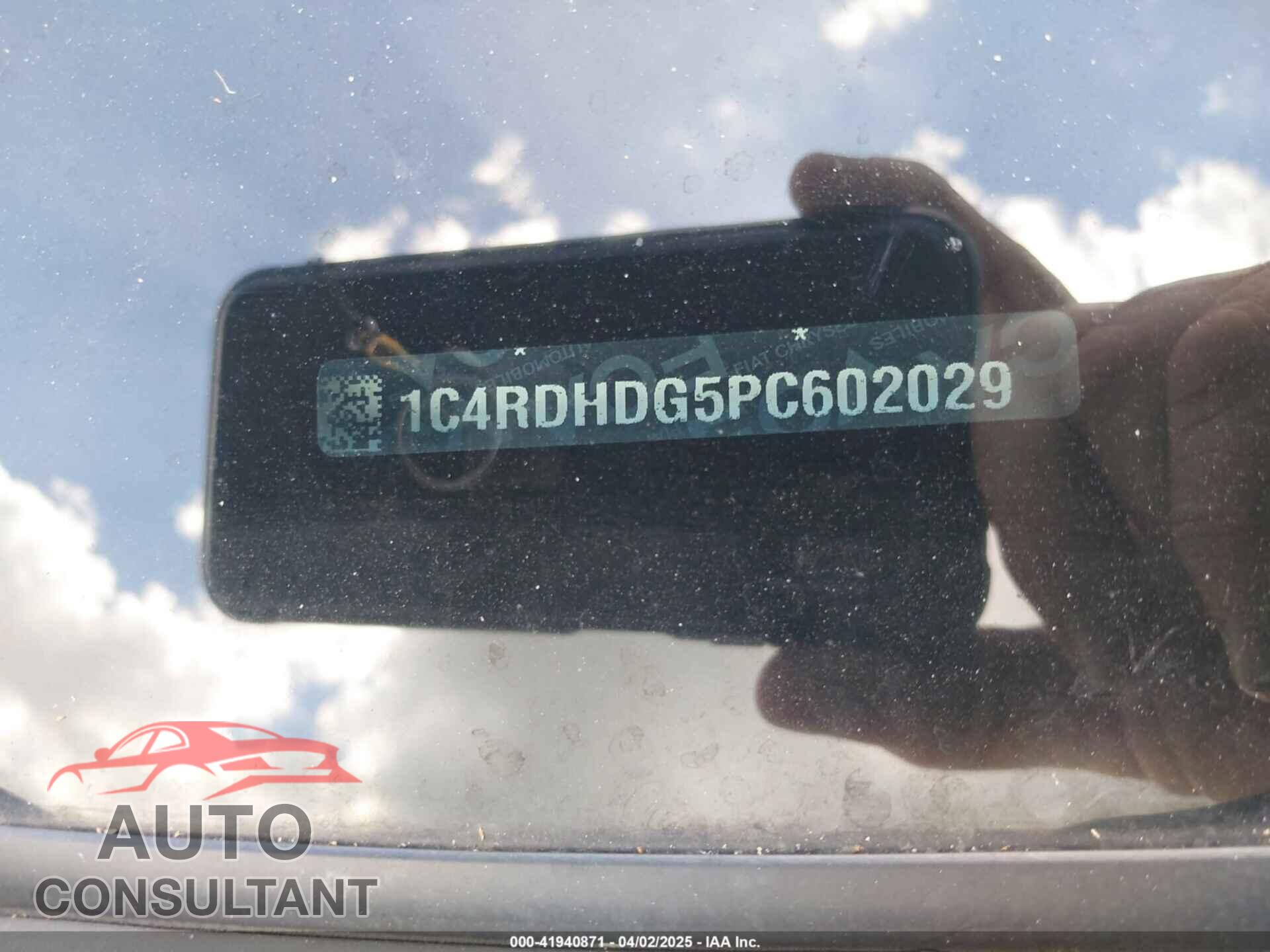 DODGE DURANGO 2023 - 1C4RDHDG5PC602029