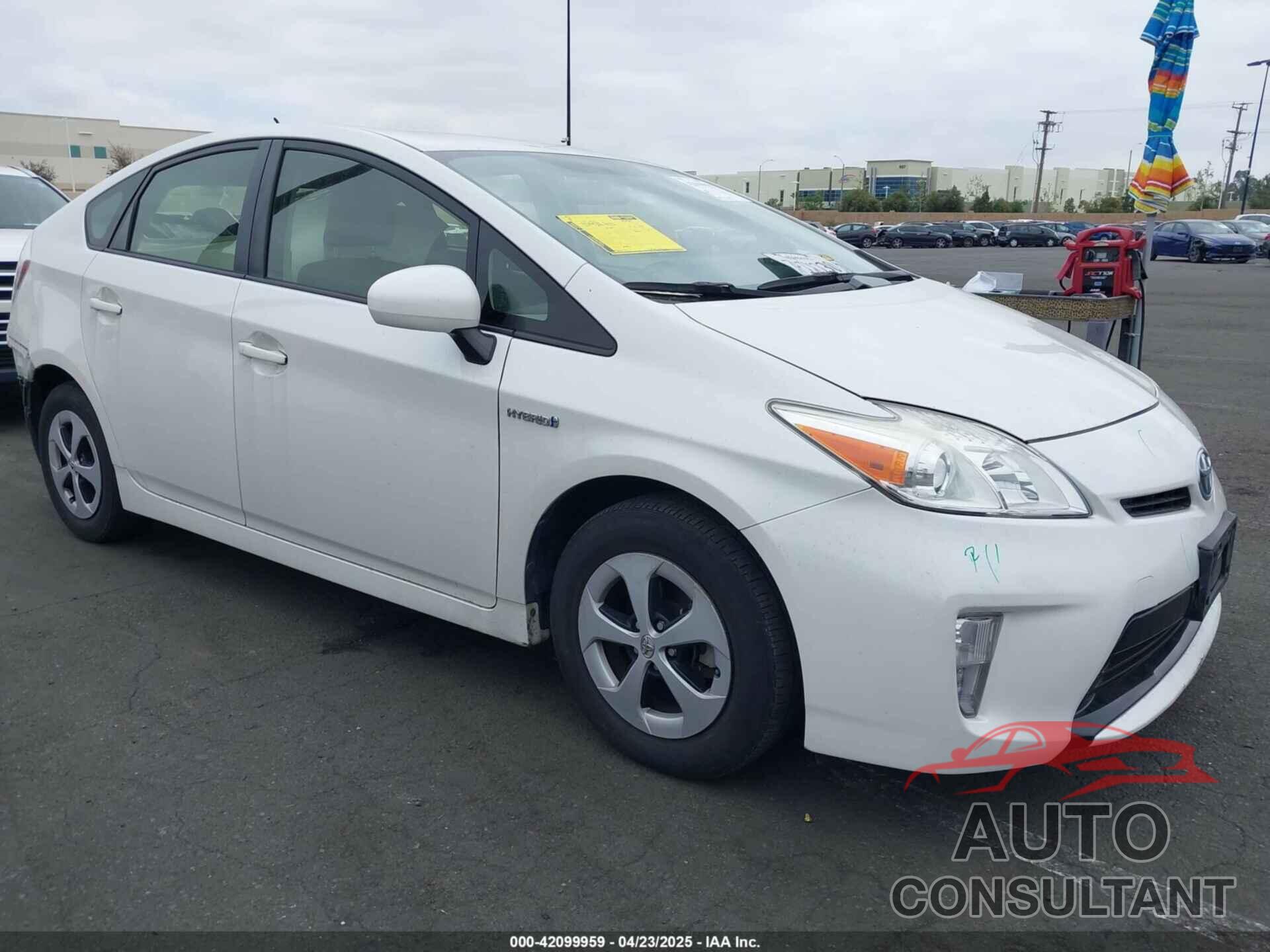 TOYOTA PRIUS 2015 - JTDKN3DU7F0483715