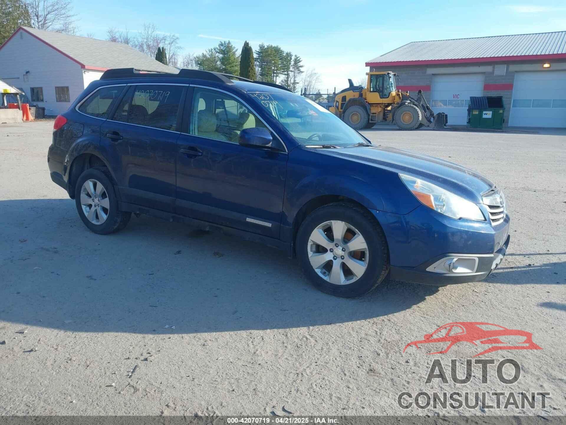 SUBARU OUTBACK 2010 - 4S4BRBCC9A3372027