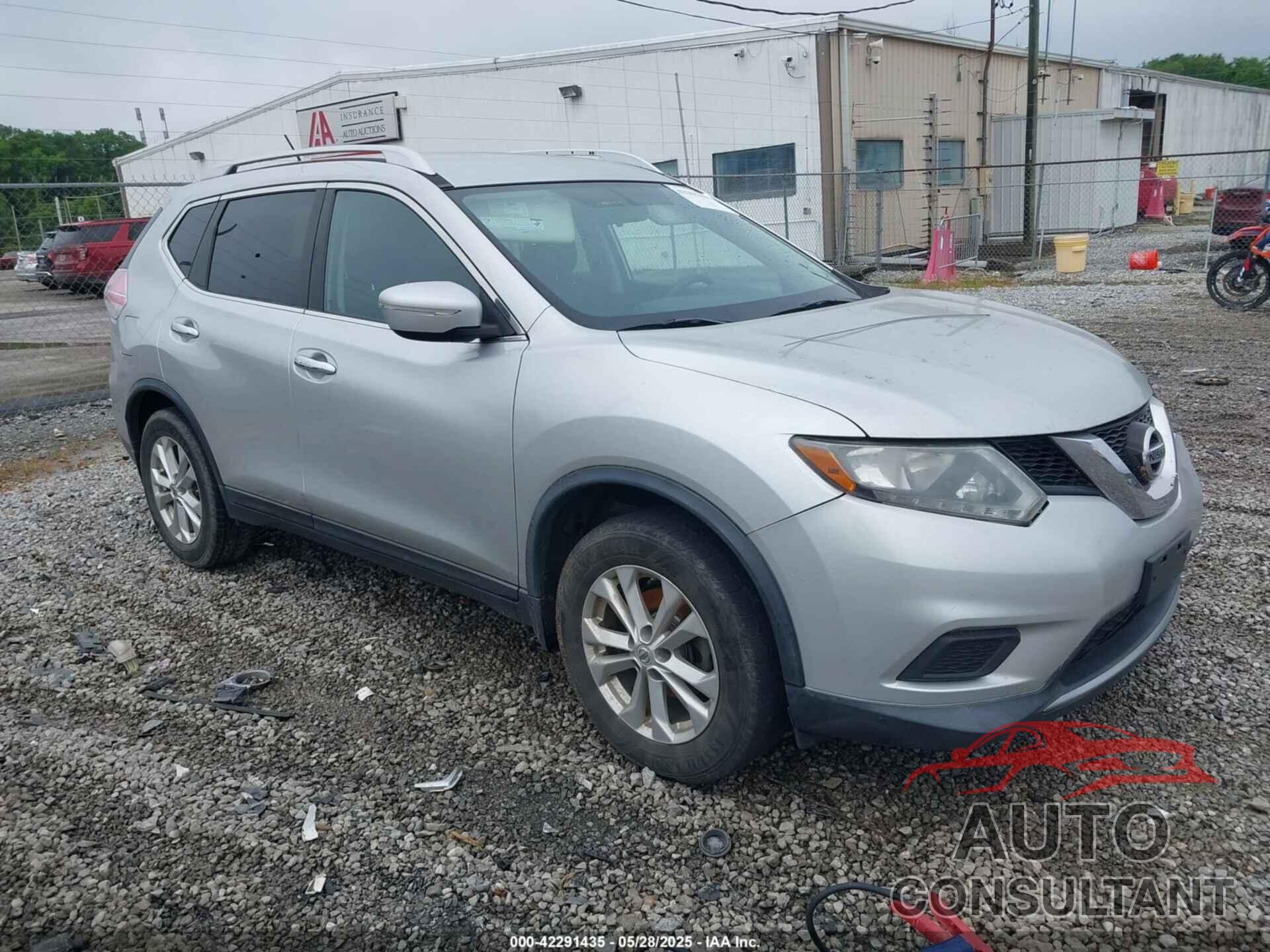 NISSAN ROGUE 2015 - KNMAT2MT5FP517693