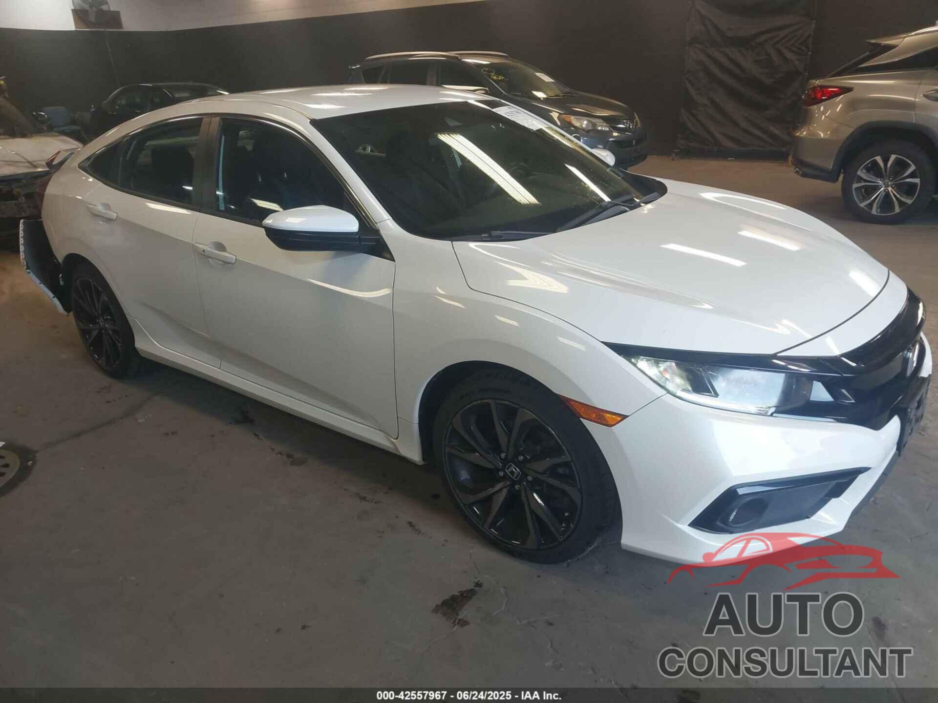 HONDA CIVIC 2019 - 2HGFC2F87KH573214