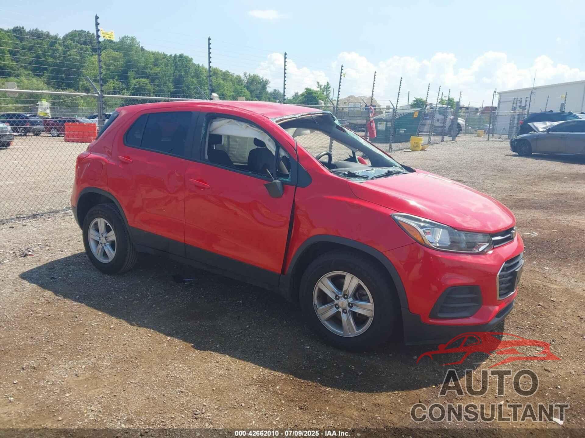 CHEVROLET TRAX 2020 - KL7CJKSB6LB345124