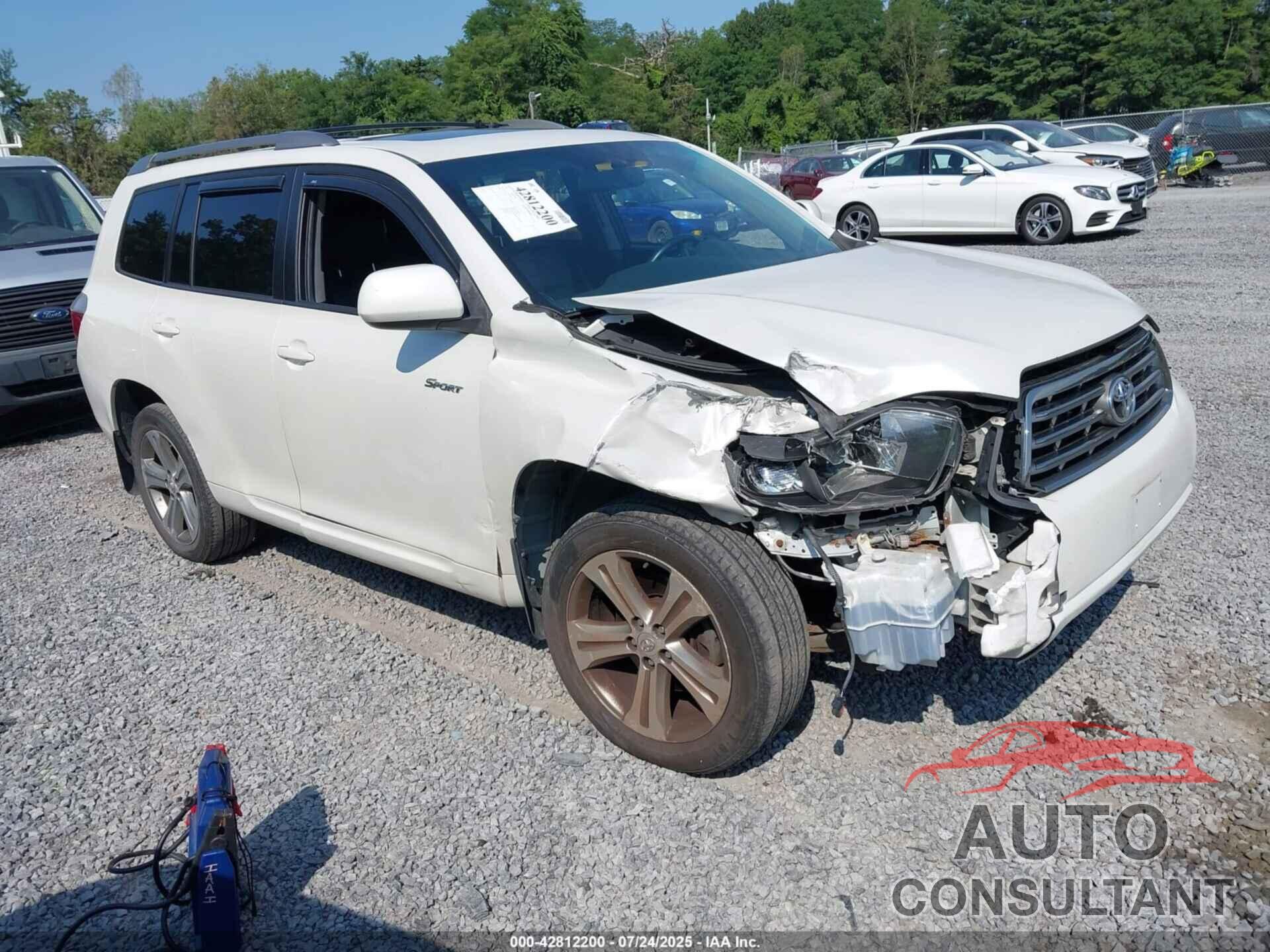 TOYOTA HIGHLANDER 2009 - JTEES43A092149890