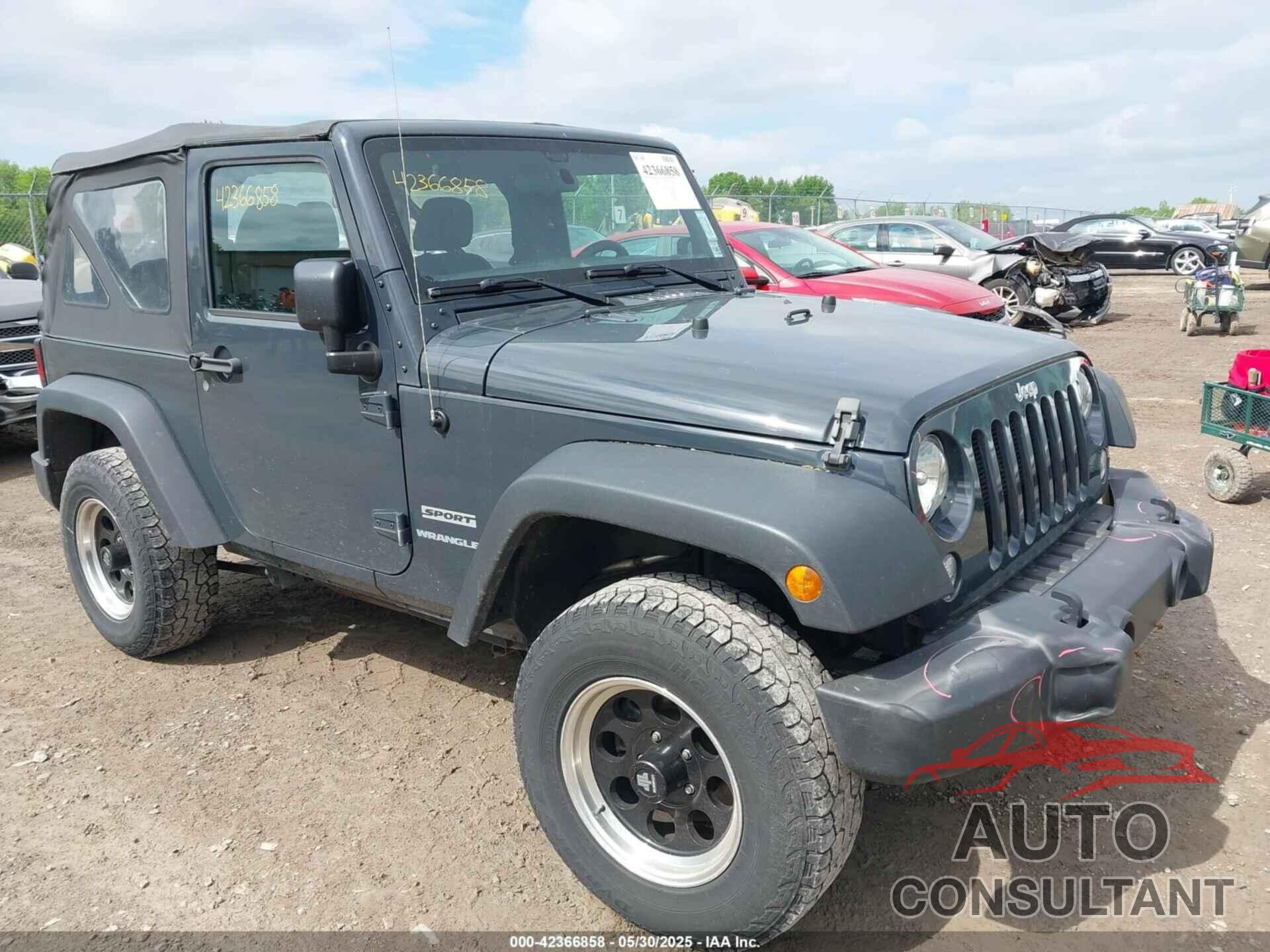 JEEP WRANGLER 2017 - 1C4AJWAG0HL754381