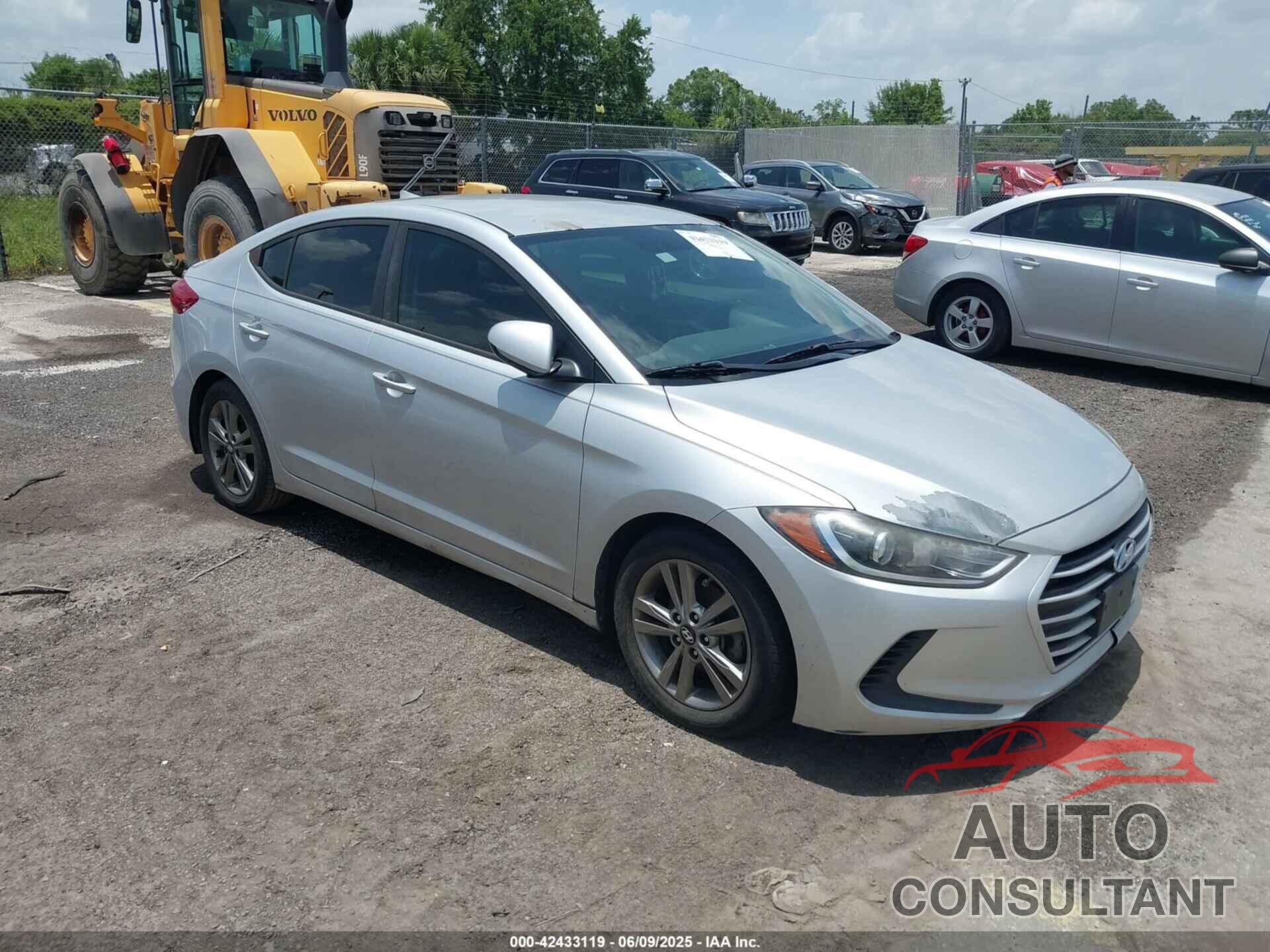 HYUNDAI ELANTRA 2018 - 5NPD84LF2JH321267