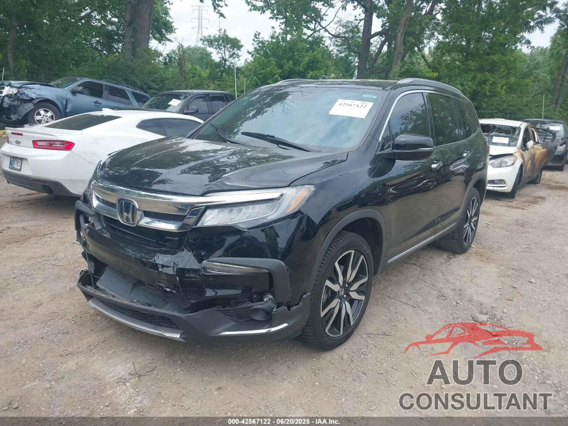 HONDA PILOT 2021 - 5FNYF6H92MB000922