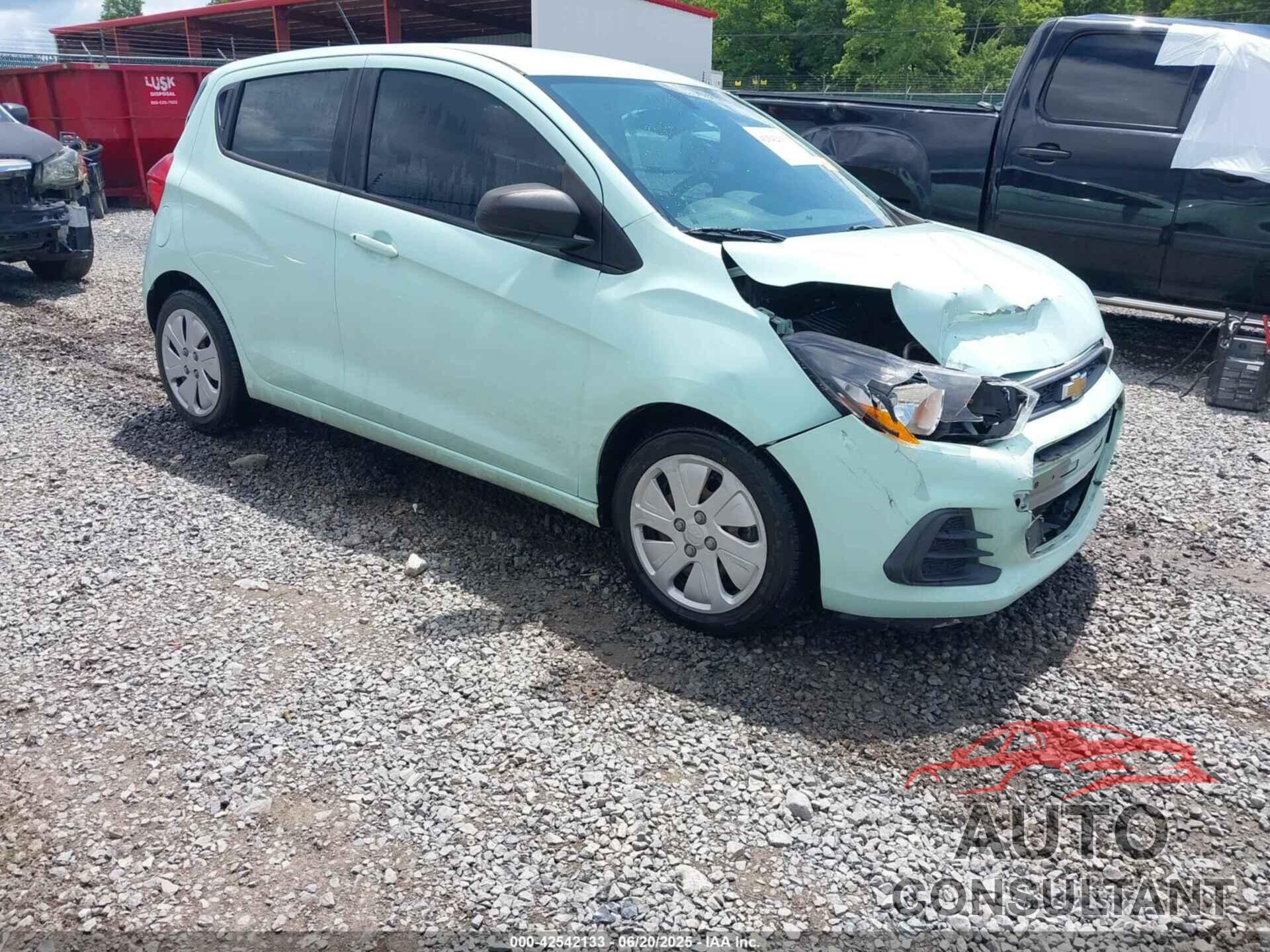 CHEVROLET SPARK 2018 - KL8CB6SA8JC450813
