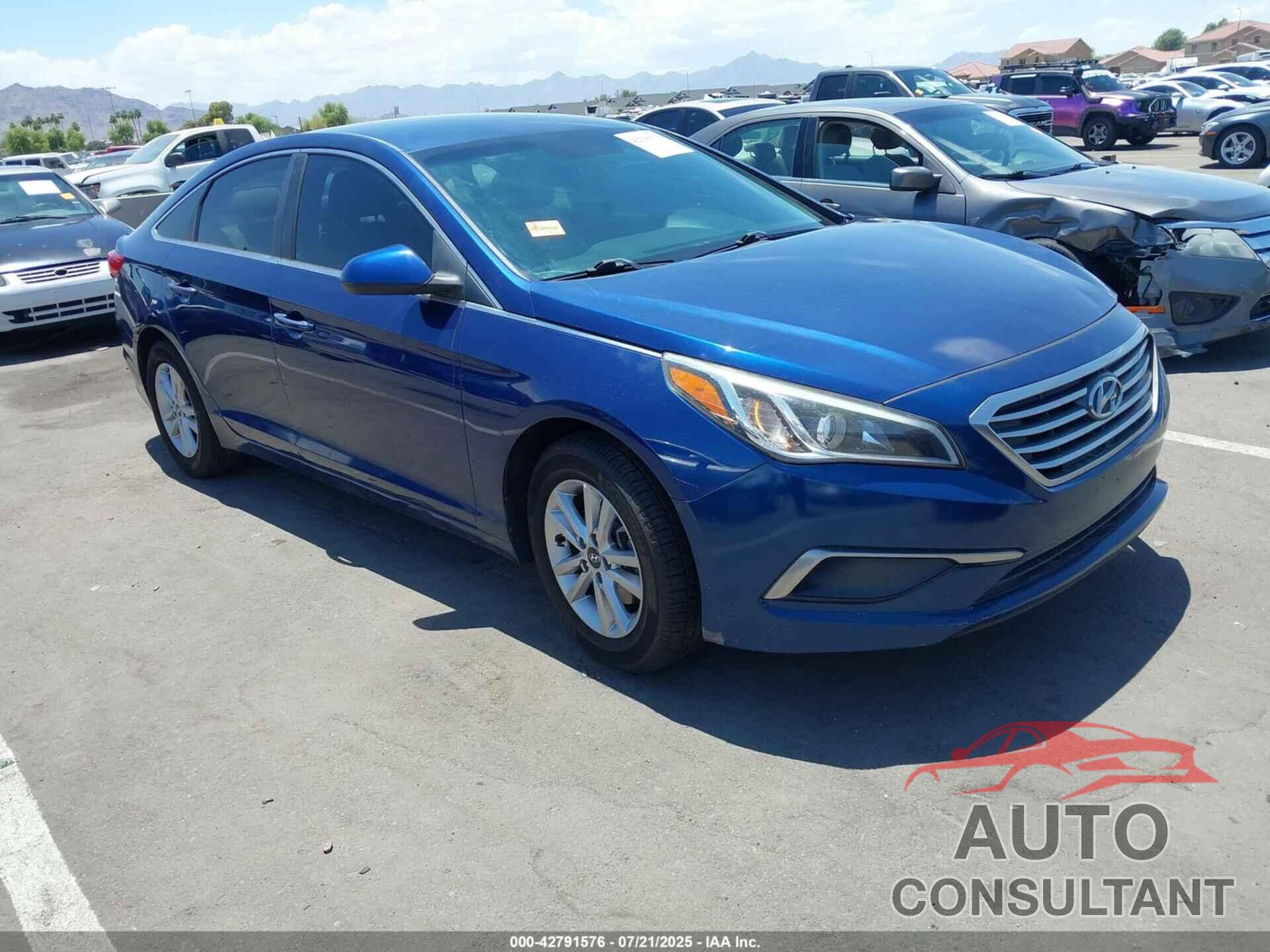 HYUNDAI SONATA 2016 - 5NPE24AF3GH328357