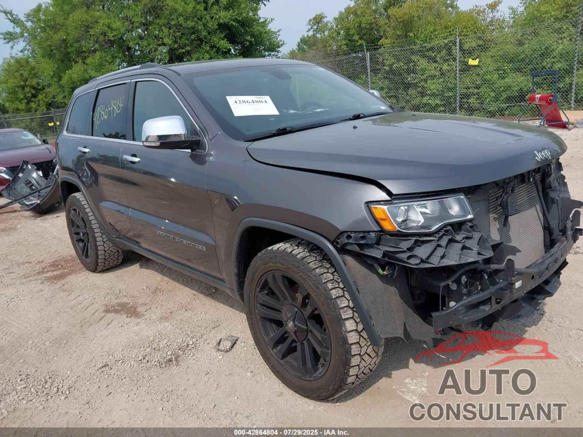 JEEP GRAND CHEROKEE 2017 - 1C4RJFBG6HC657610