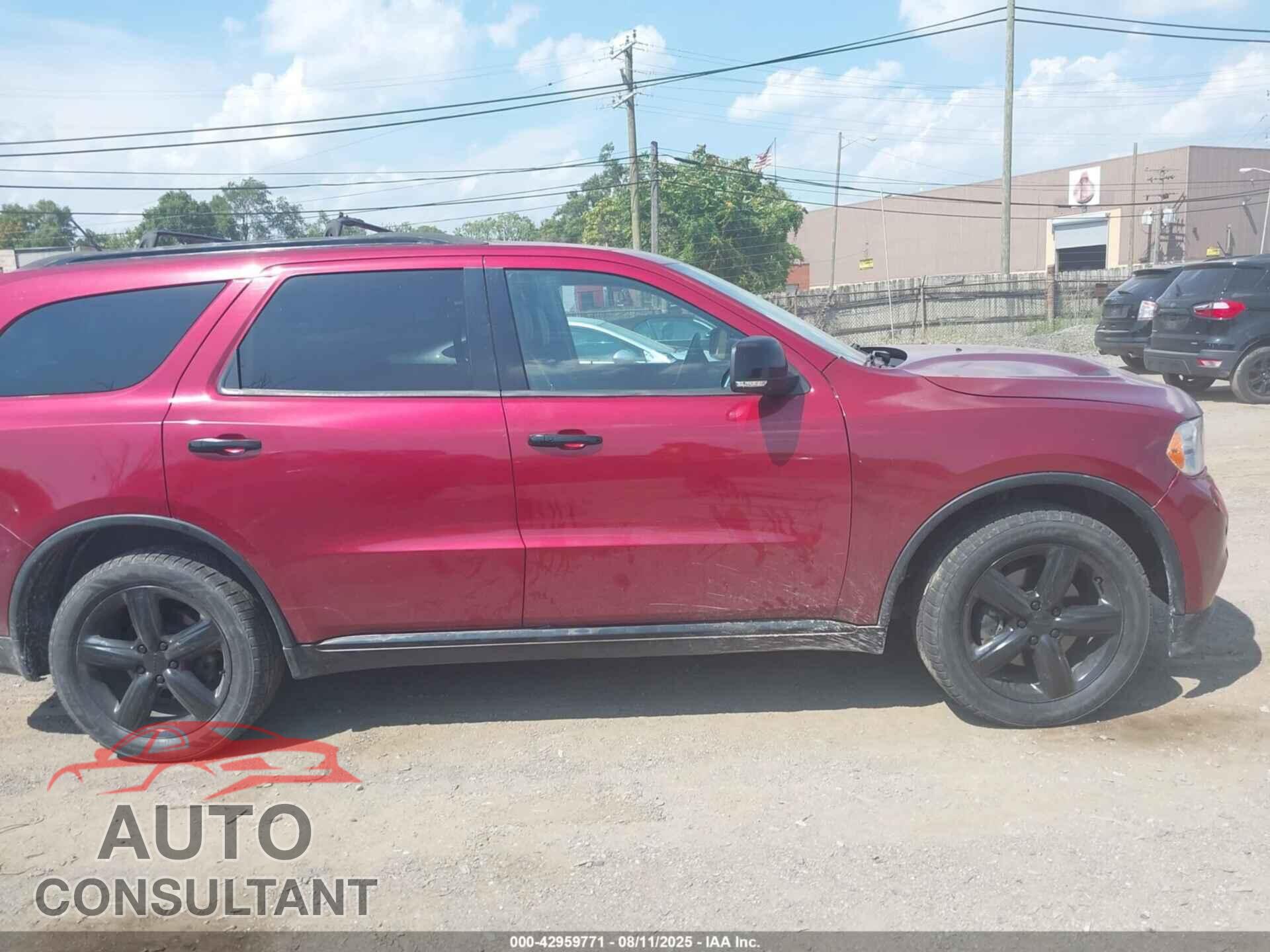 DODGE DURANGO 2013 - 1C4RDJEG1DC681085