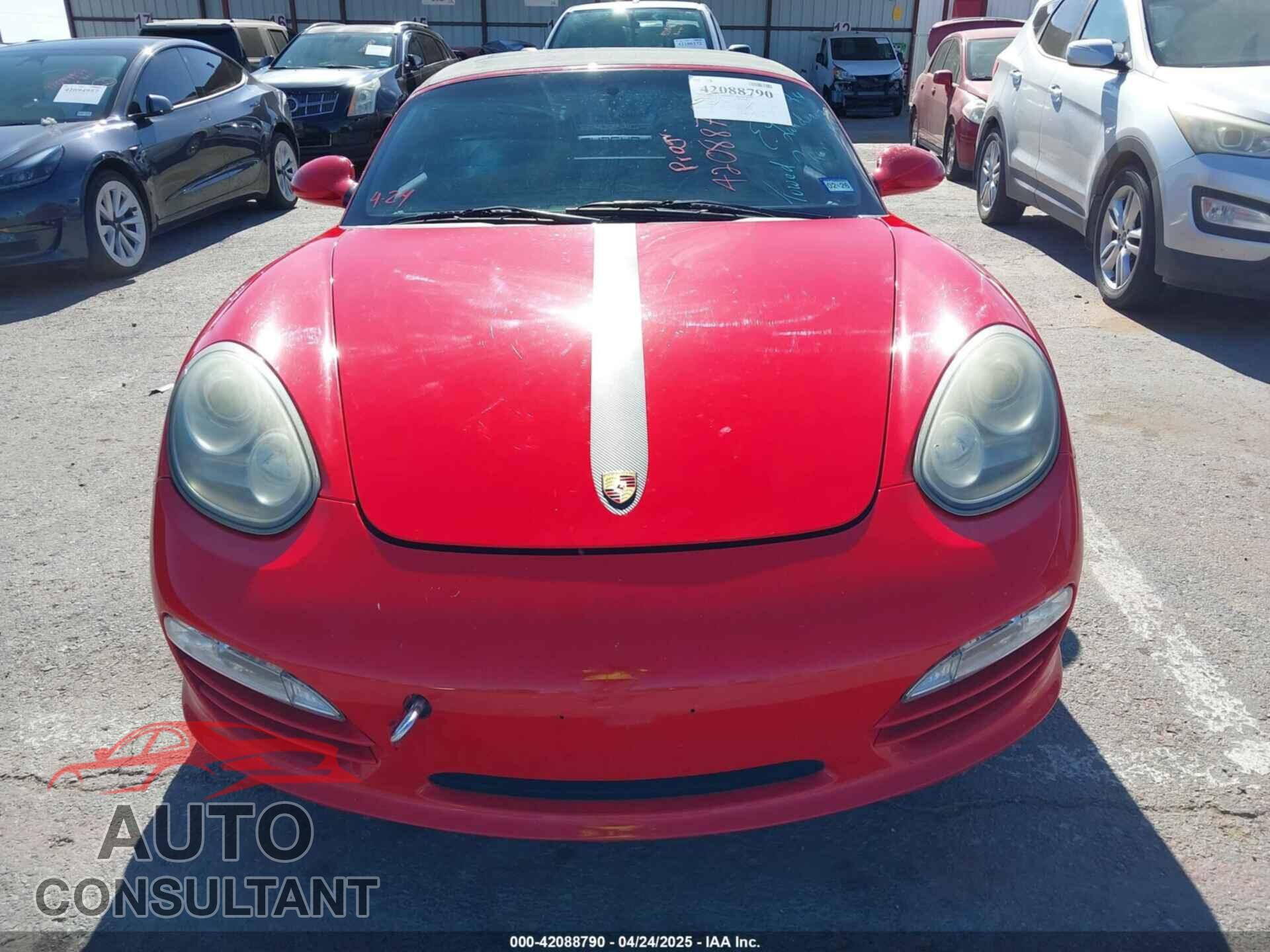 PORSCHE BOXSTER 2010 - WP0CA2A86AS710360