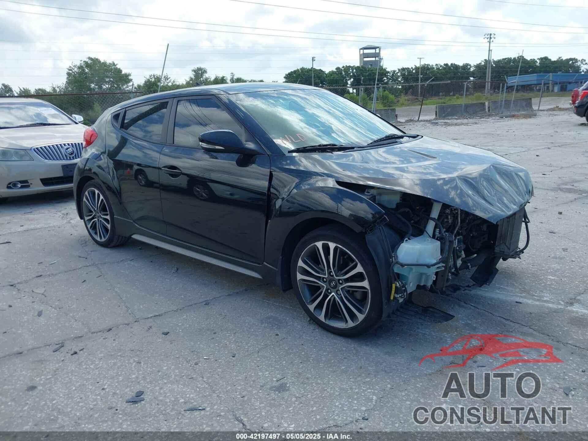 HYUNDAI VELOSTER 2016 - KMHTC6AEXGU281207