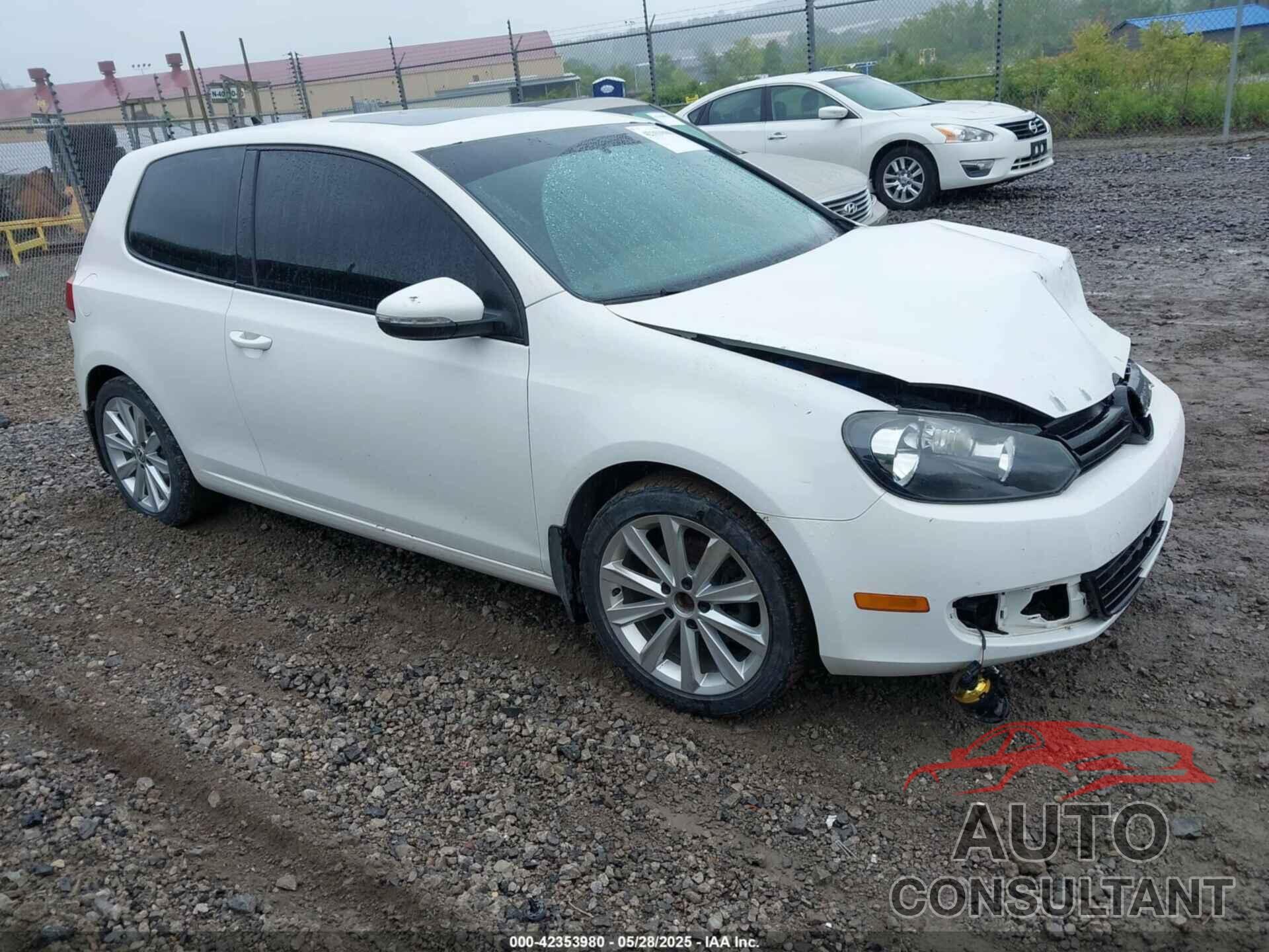 VOLKSWAGEN GOLF 2012 - WVWMM7AJ3CW160557