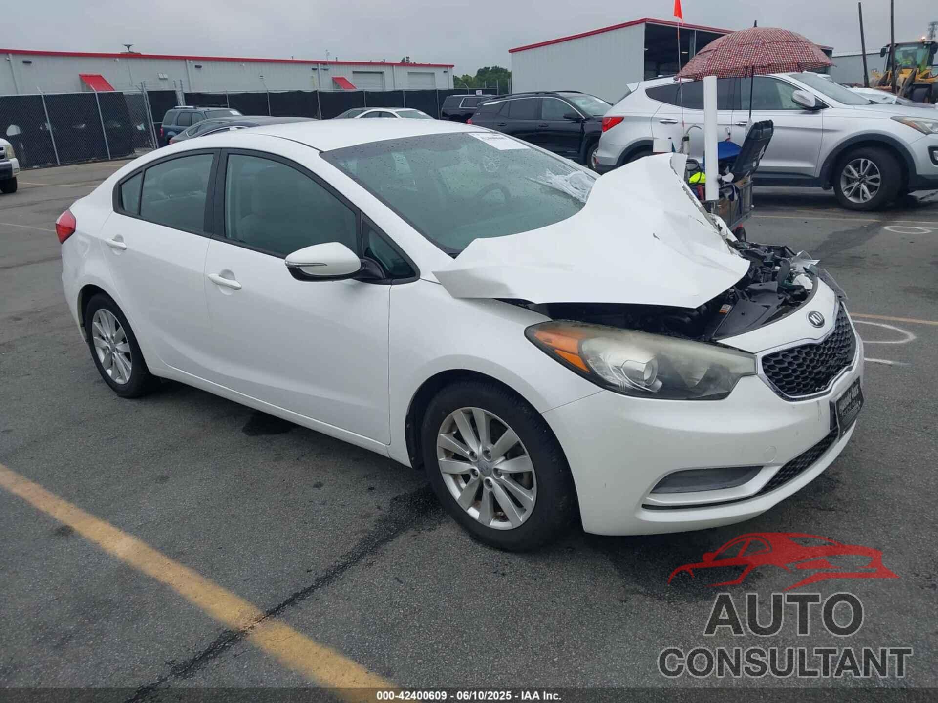 KIA FORTE 2016 - KNAFX4A66G5477915
