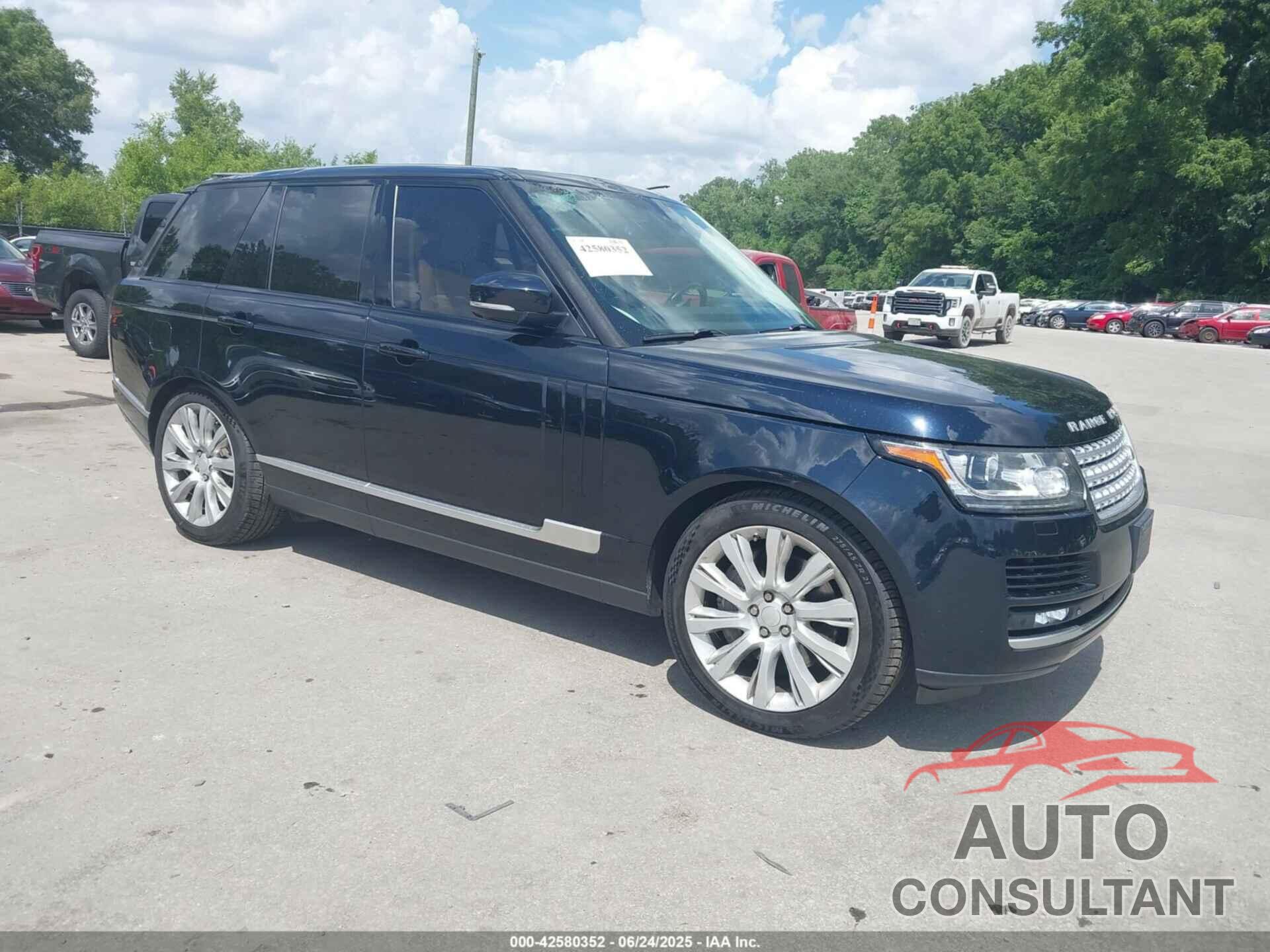 LAND ROVER RANGE ROVER 2015 - SALGS2TF1FA219503
