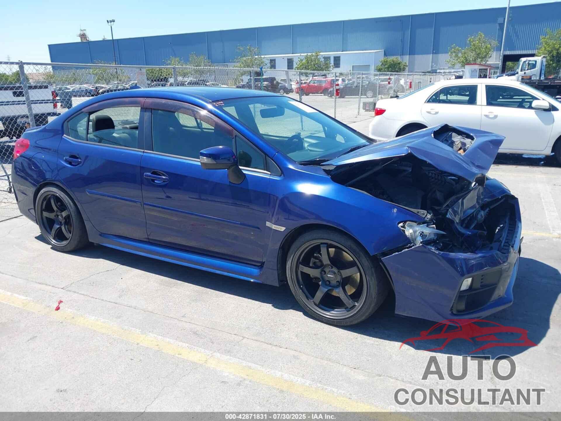 SUBARU WRX 2017 - JF1VA1L6XH9823069