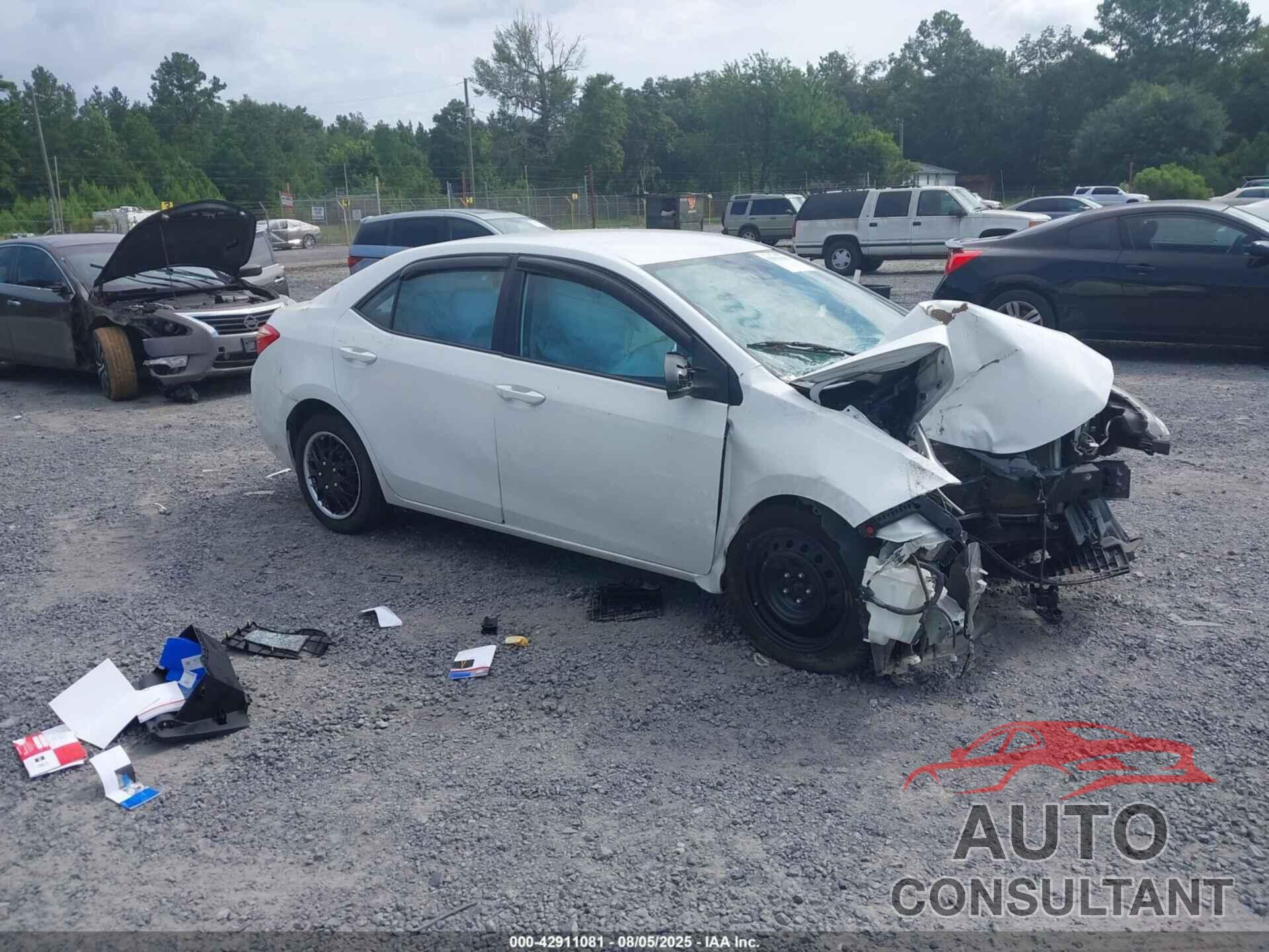 TOYOTA COROLLA 2017 - 5YFBURHE6HP623495