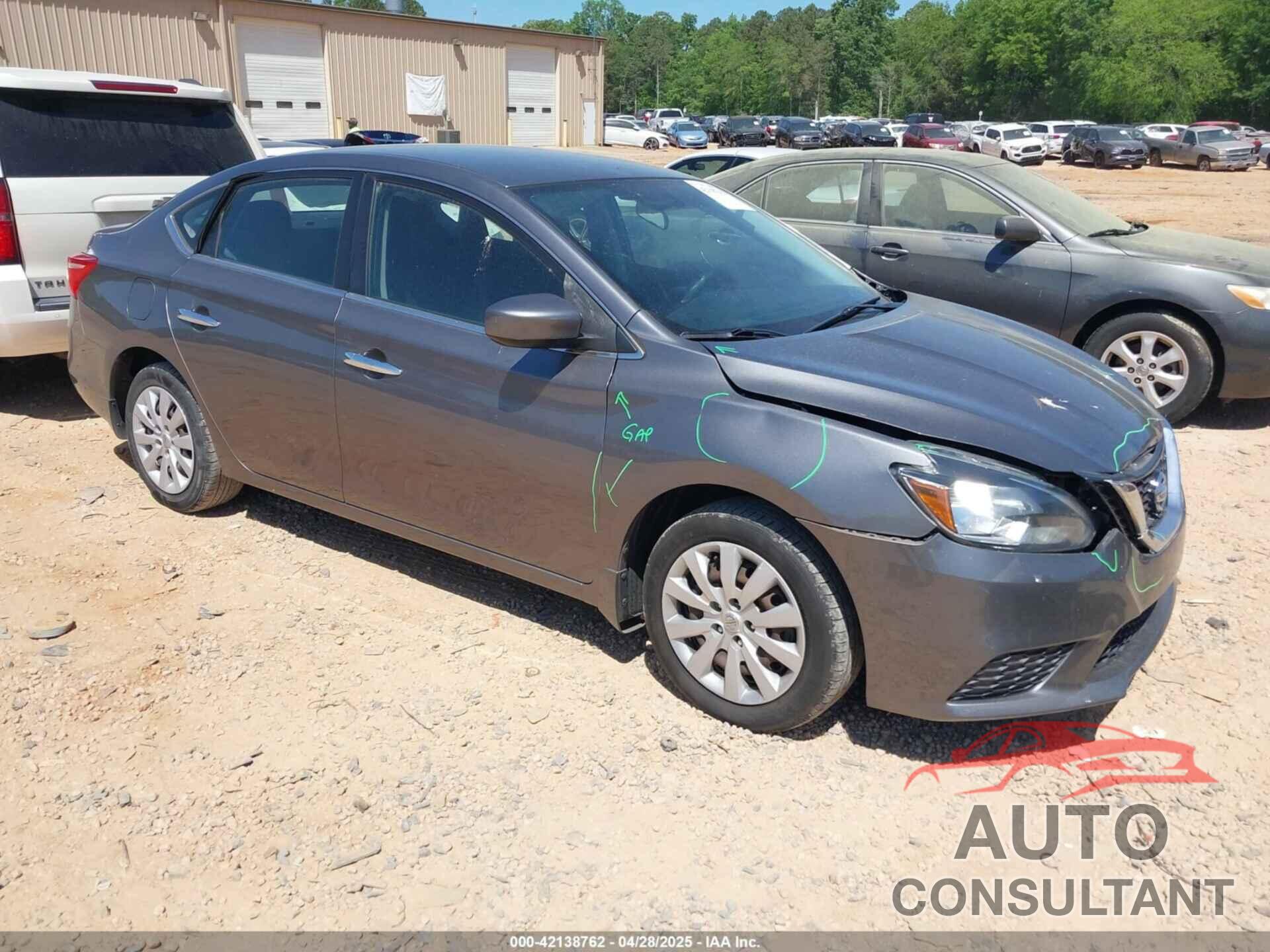 NISSAN SENTRA 2016 - 3N1AB7AP5GY328892