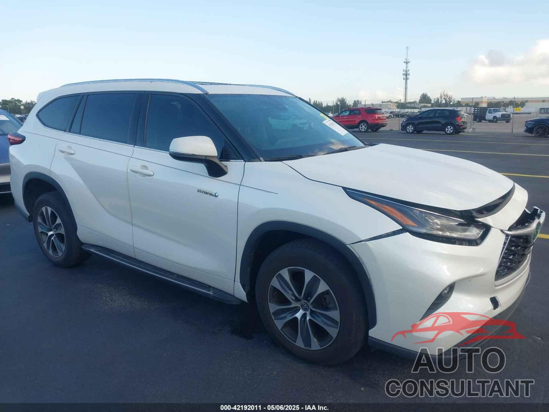 TOYOTA HIGHLANDER 2021 - 5TDGARAH3MS506073