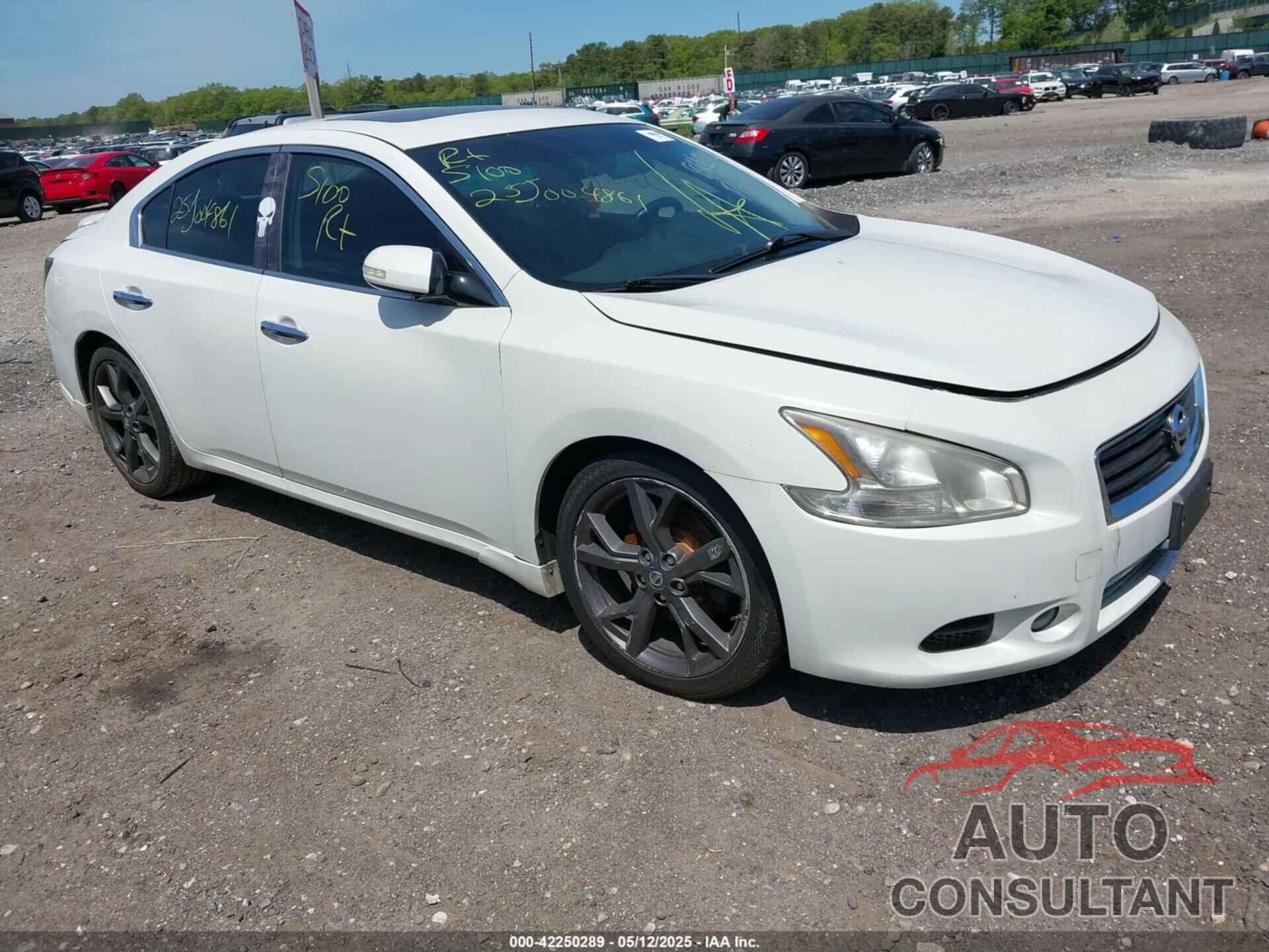 NISSAN MAXIMA 2013 - 1N4AA5AP5DC806520