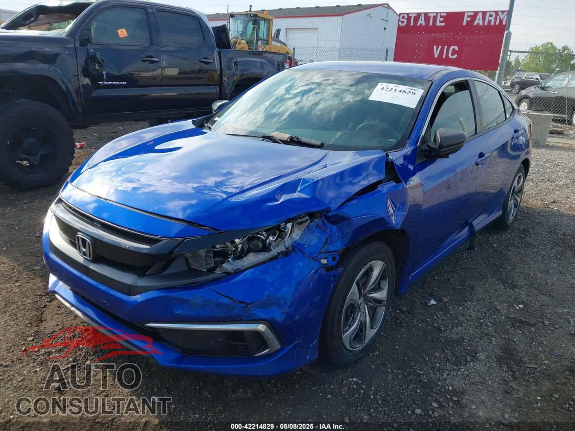HONDA CIVIC 2020 - 19XFC2F68LE024924