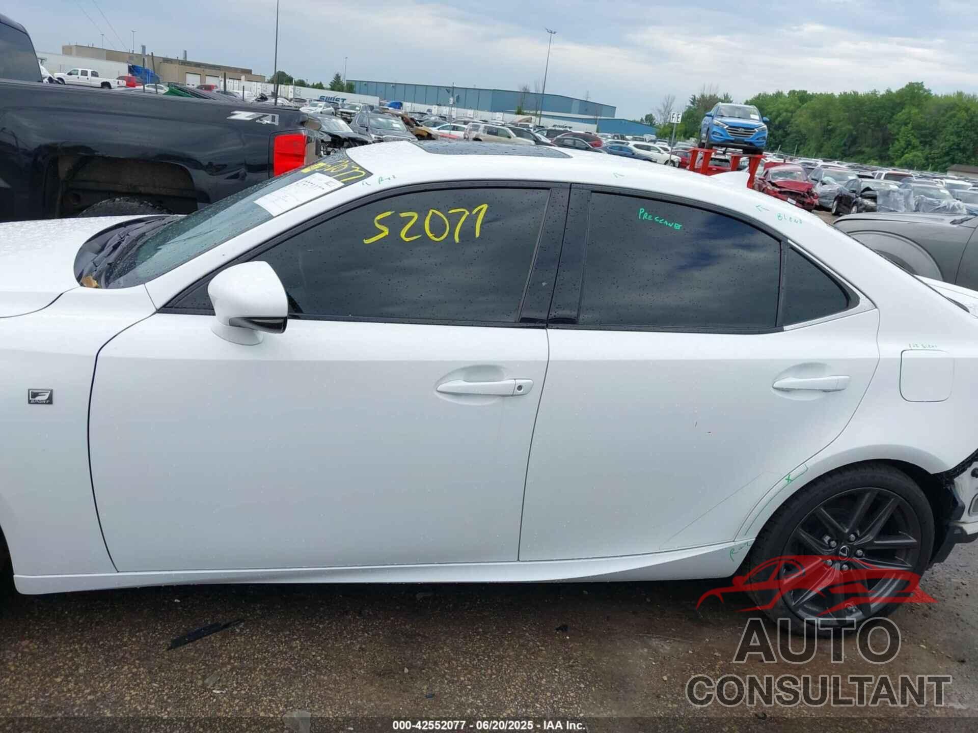 LEXUS IS 300 2016 - JTHCM1D26G5002396