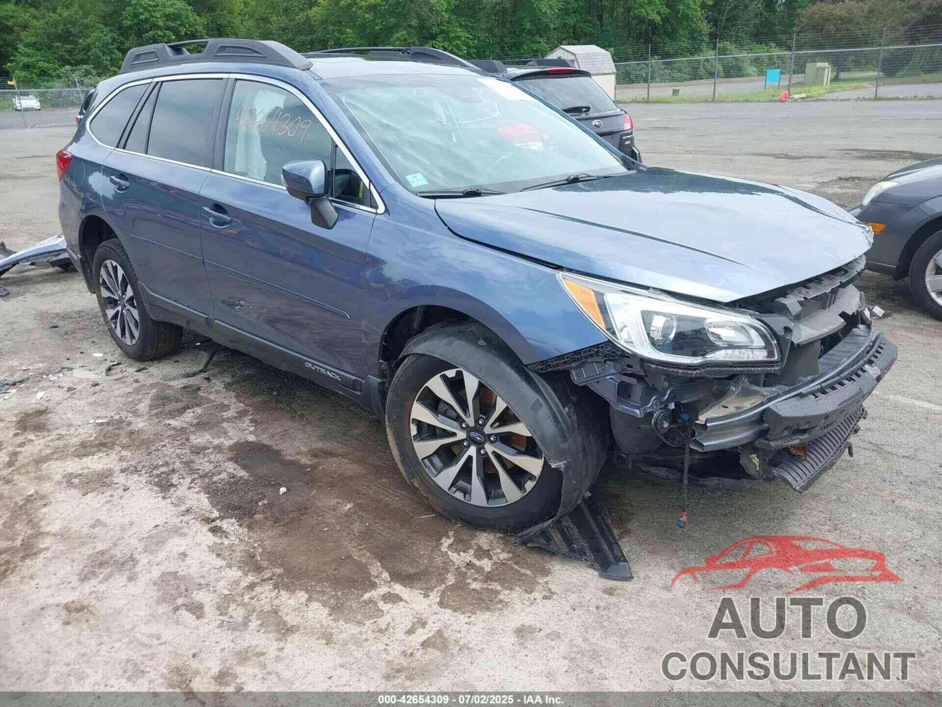 SUBARU OUTBACK 2017 - 4S4BSANC5H3212023