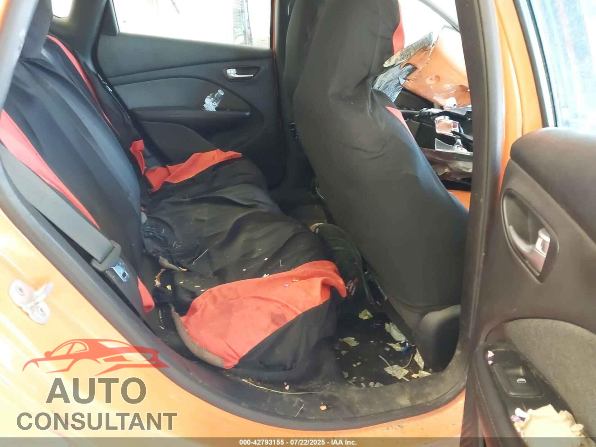 DODGE DART 2013 - 1C3CDFBA8DD301838