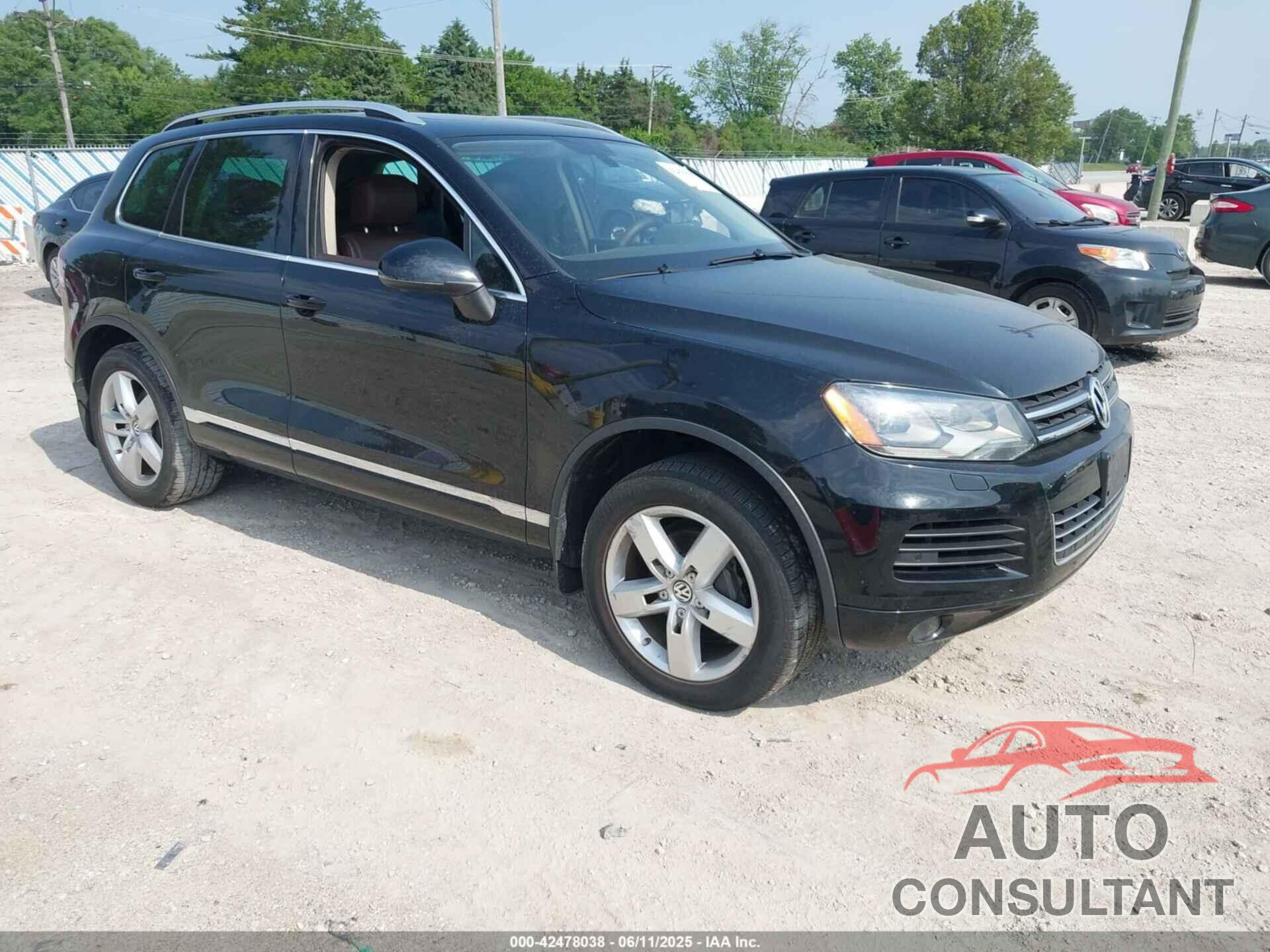 VOLKSWAGEN TOUAREG 2012 - WVGFF9BP6CD005073