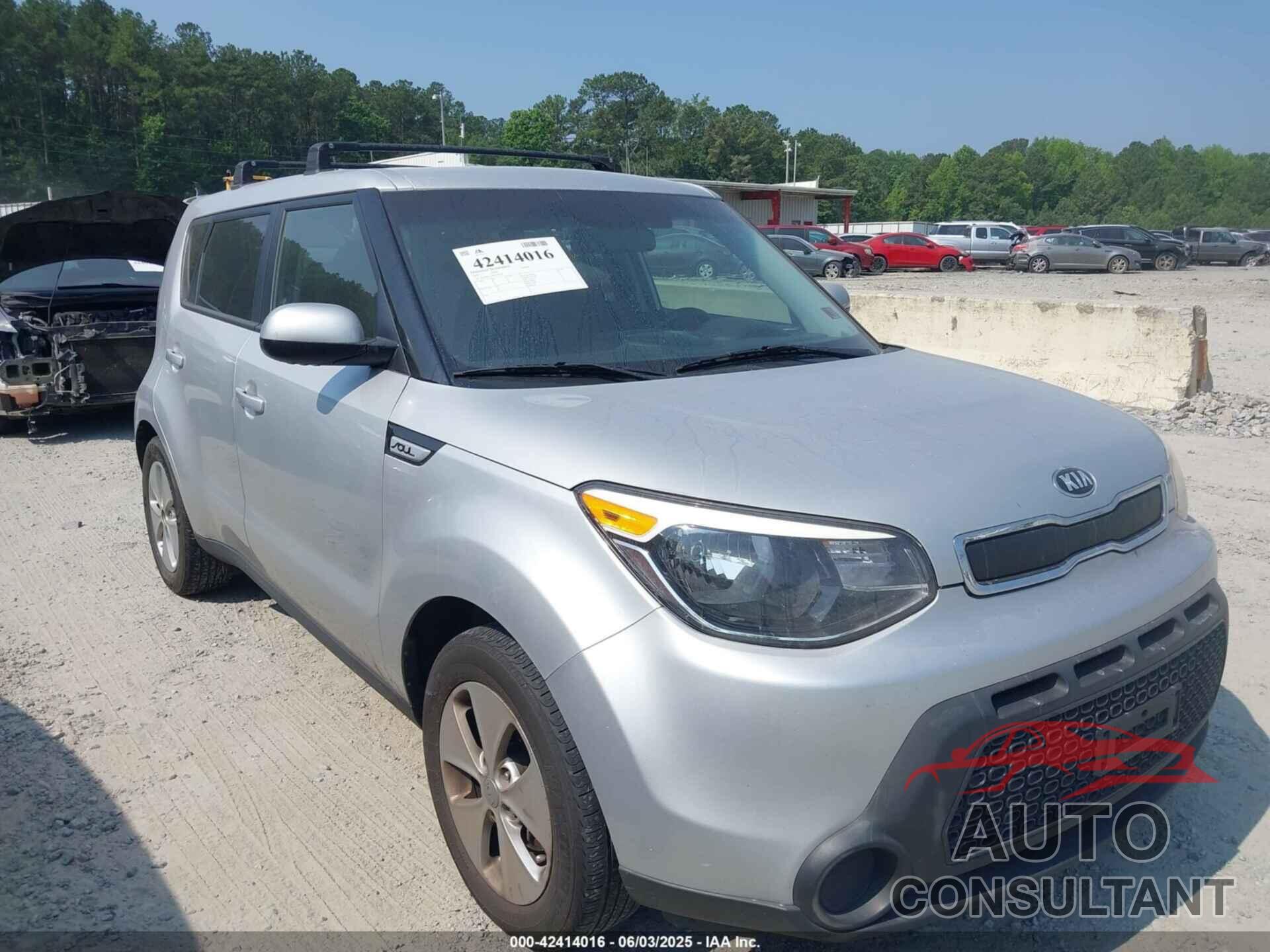 KIA SOUL 2015 - KNDJN2A29F7788522