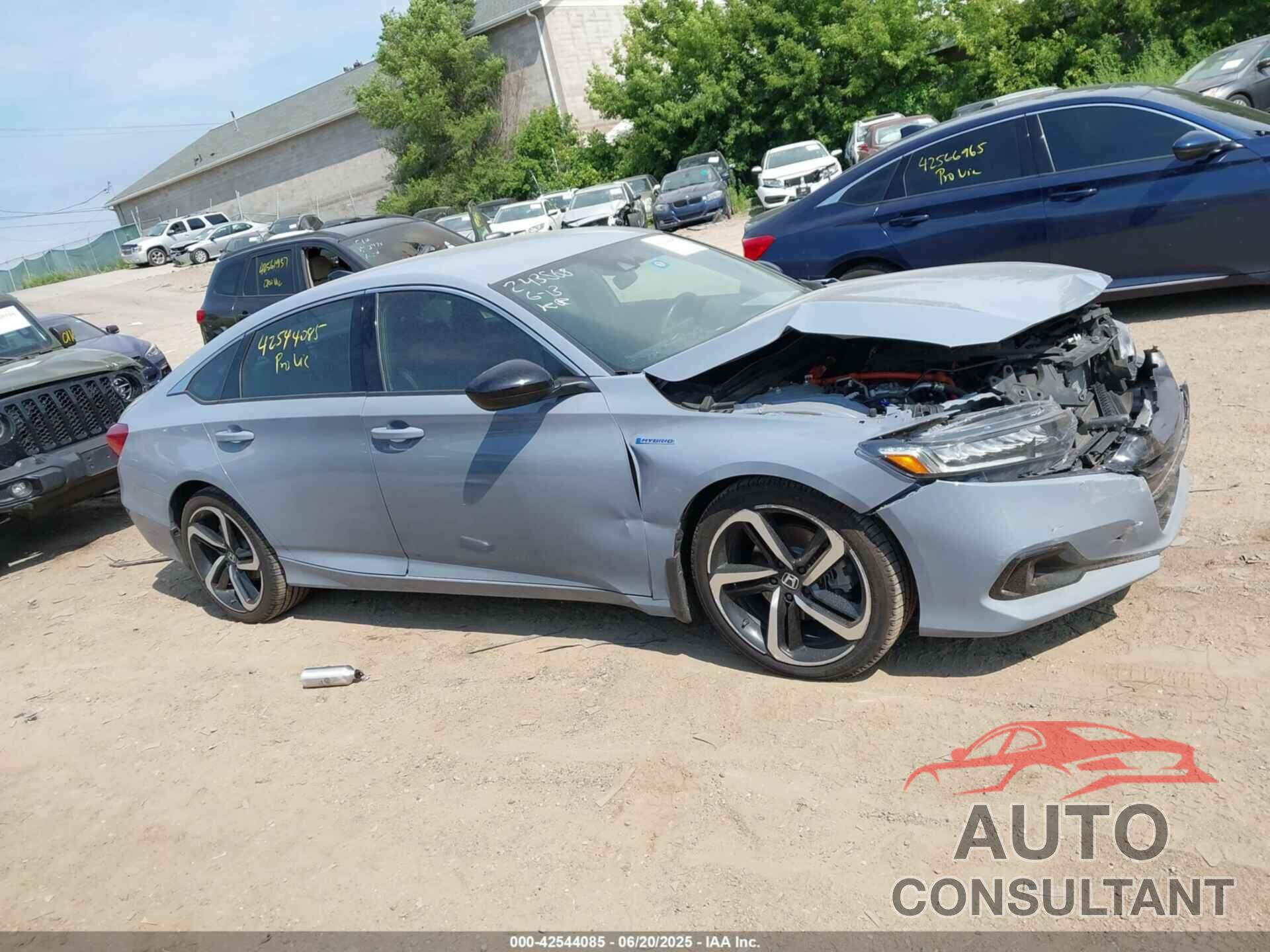 HONDA ACCORD 2022 - 1HGCV3F29NA043599