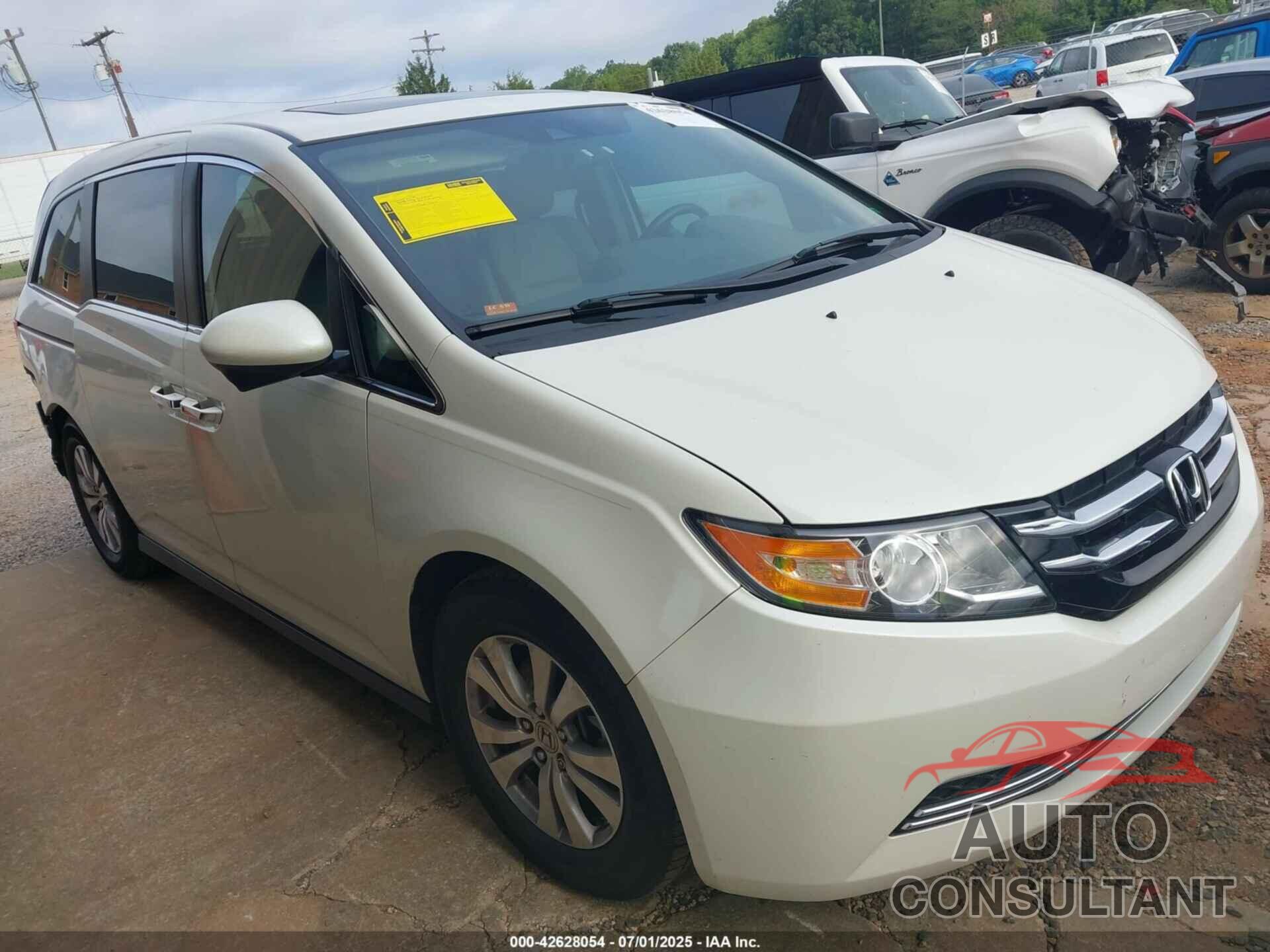 HONDA ODYSSEY 2015 - 5FNRL5H67FB065684
