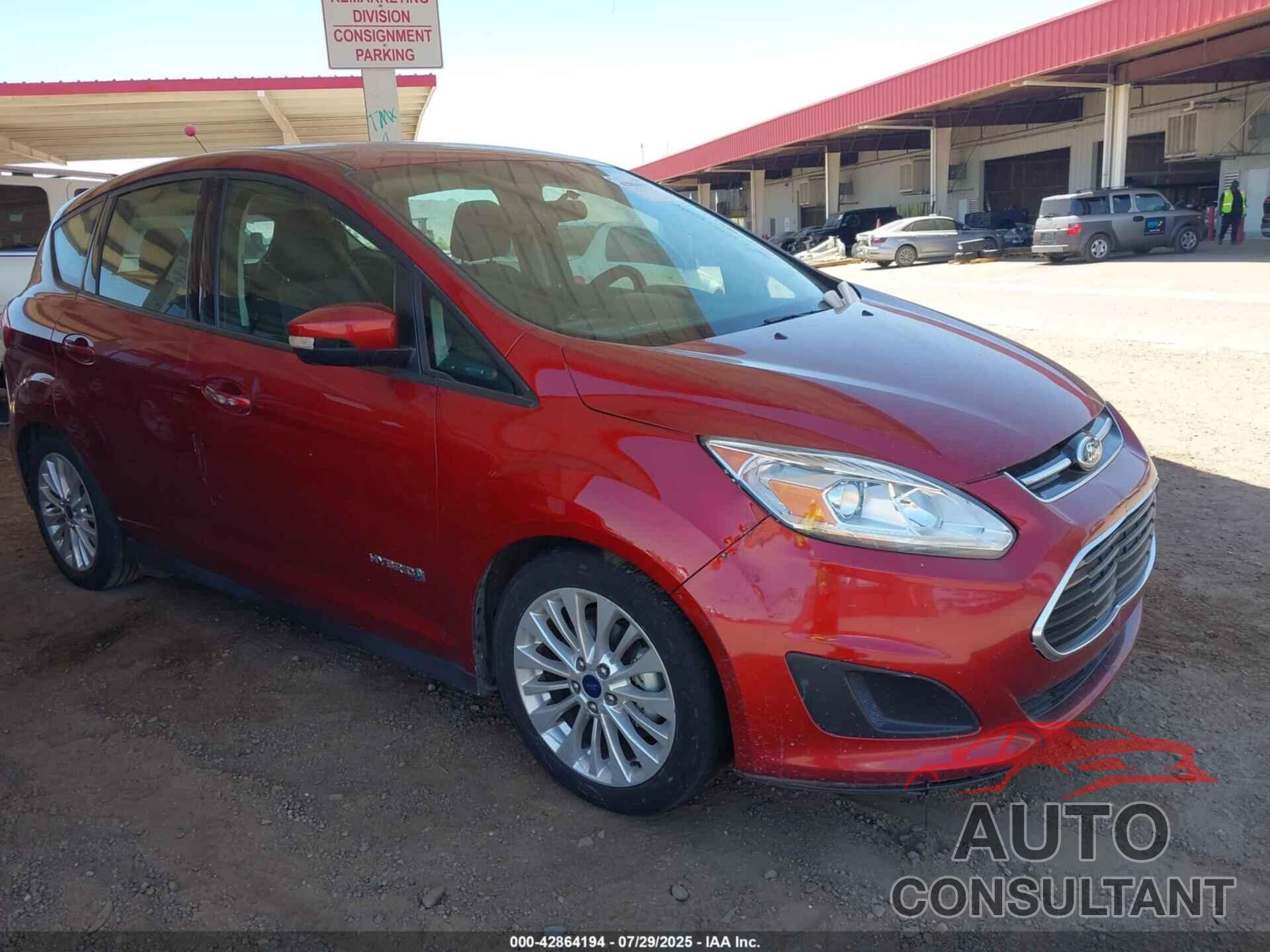 FORD C-MAX HYBRID 2017 - 1FADP5AU5HL106682