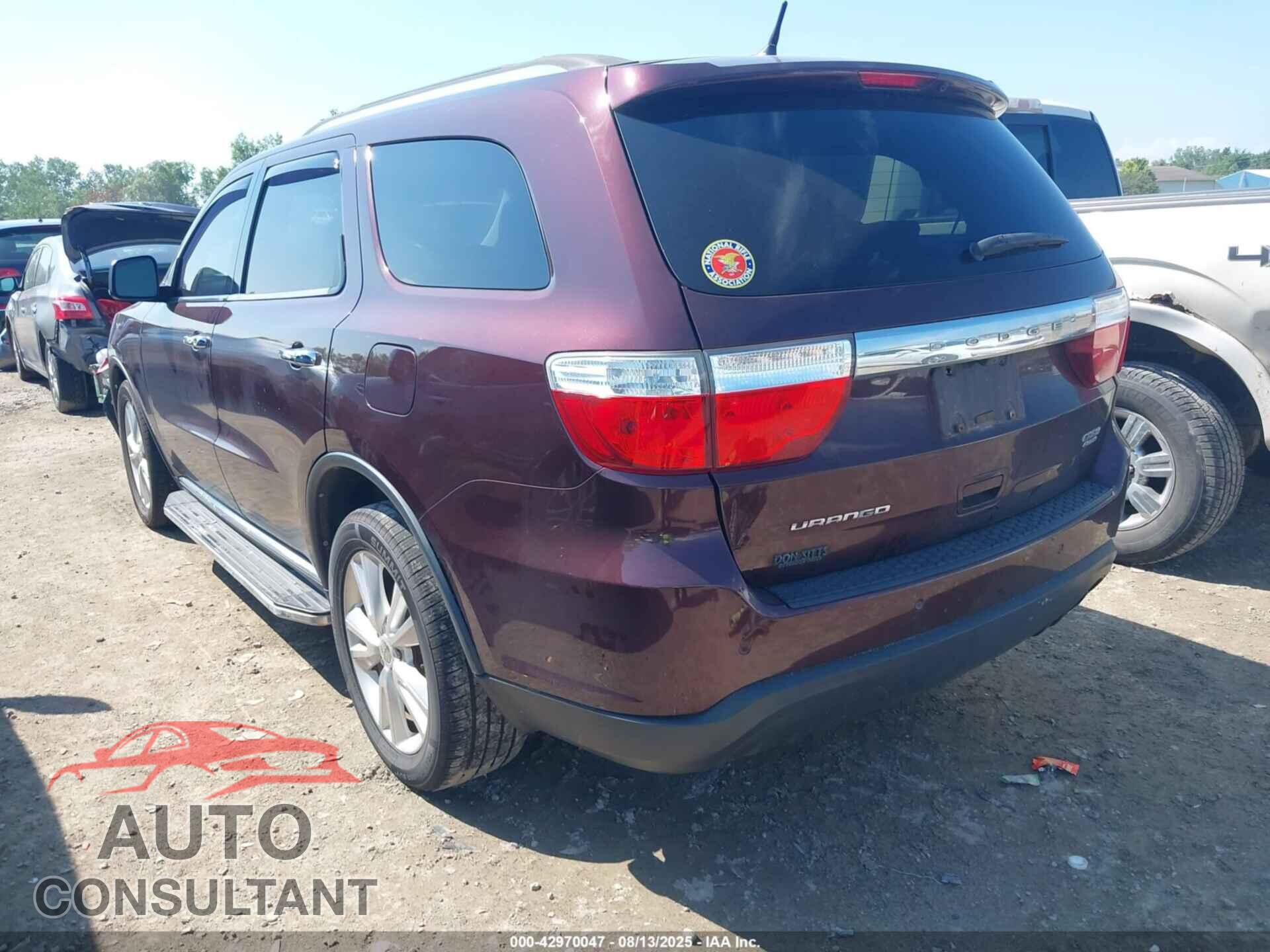 DODGE DURANGO 2012 - 1C4RDJDG8CC337141