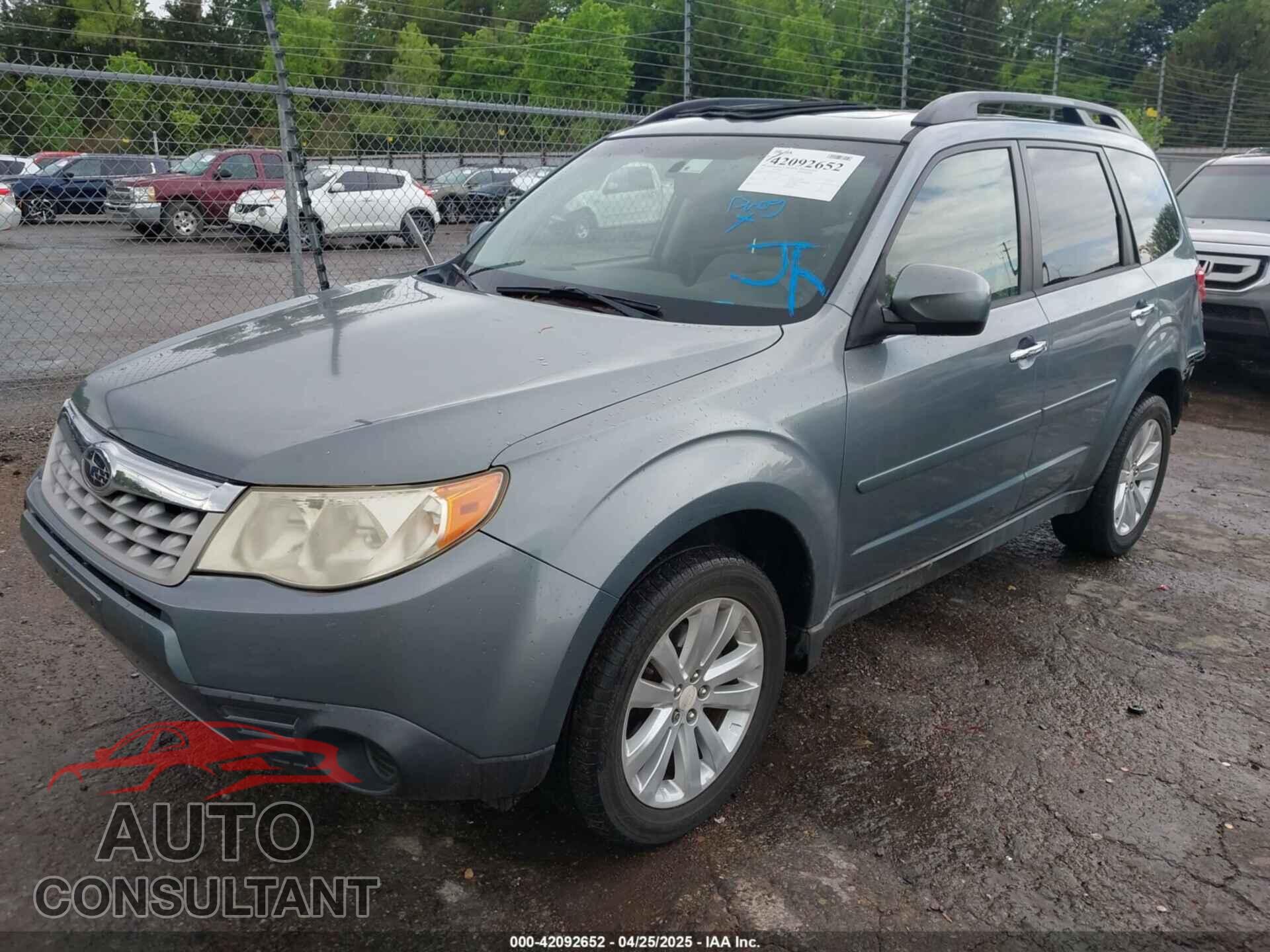 SUBARU FORESTER 2012 - JF2SHADC8CH466939