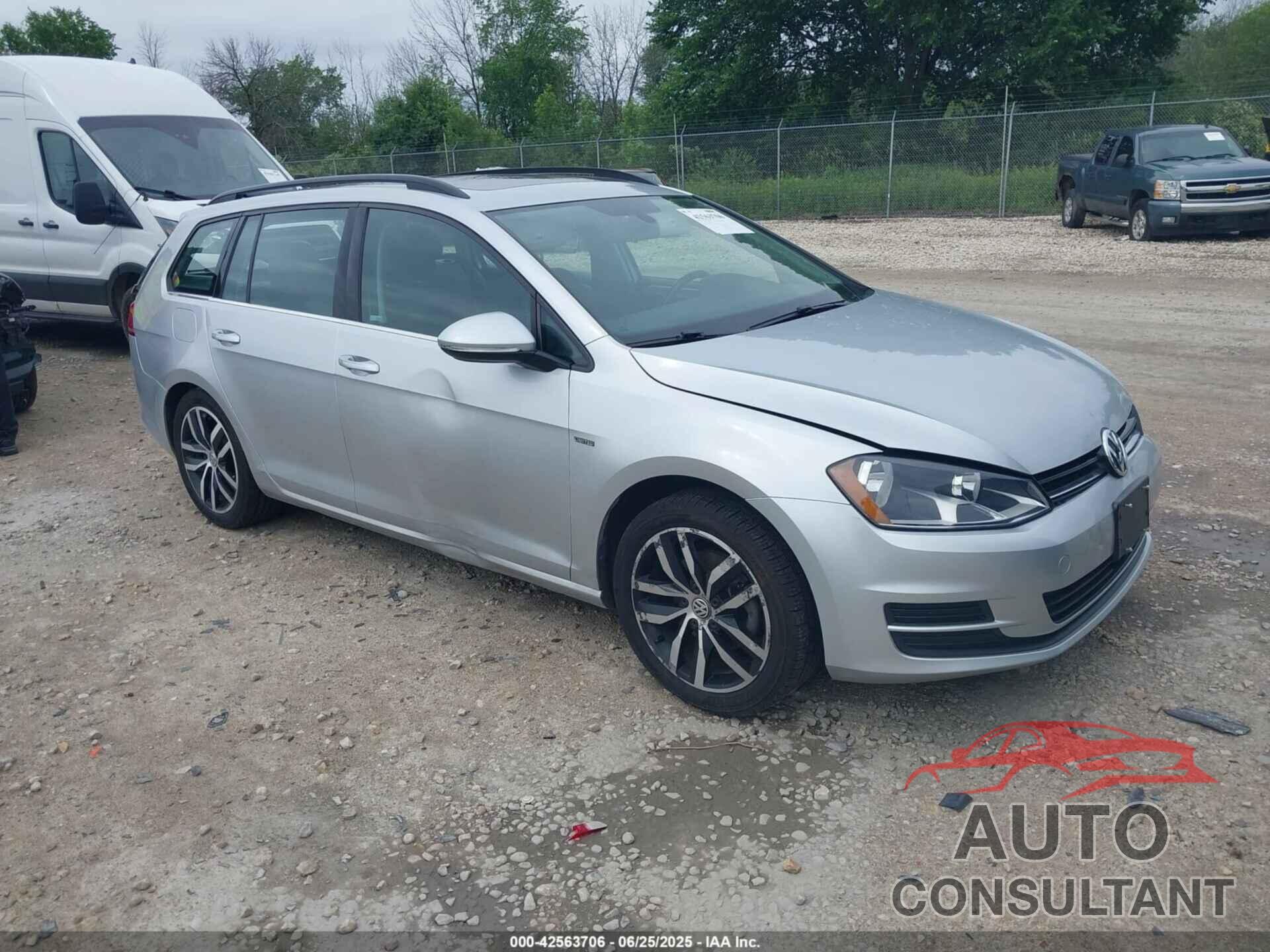 VOLKSWAGEN GOLF SPORTWAGEN 2016 - 3VWC17AU8GM519130