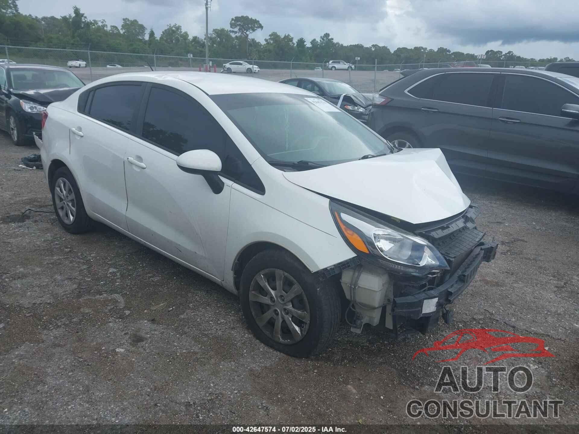 KIA RIO 2016 - KNADM4A37G6664144