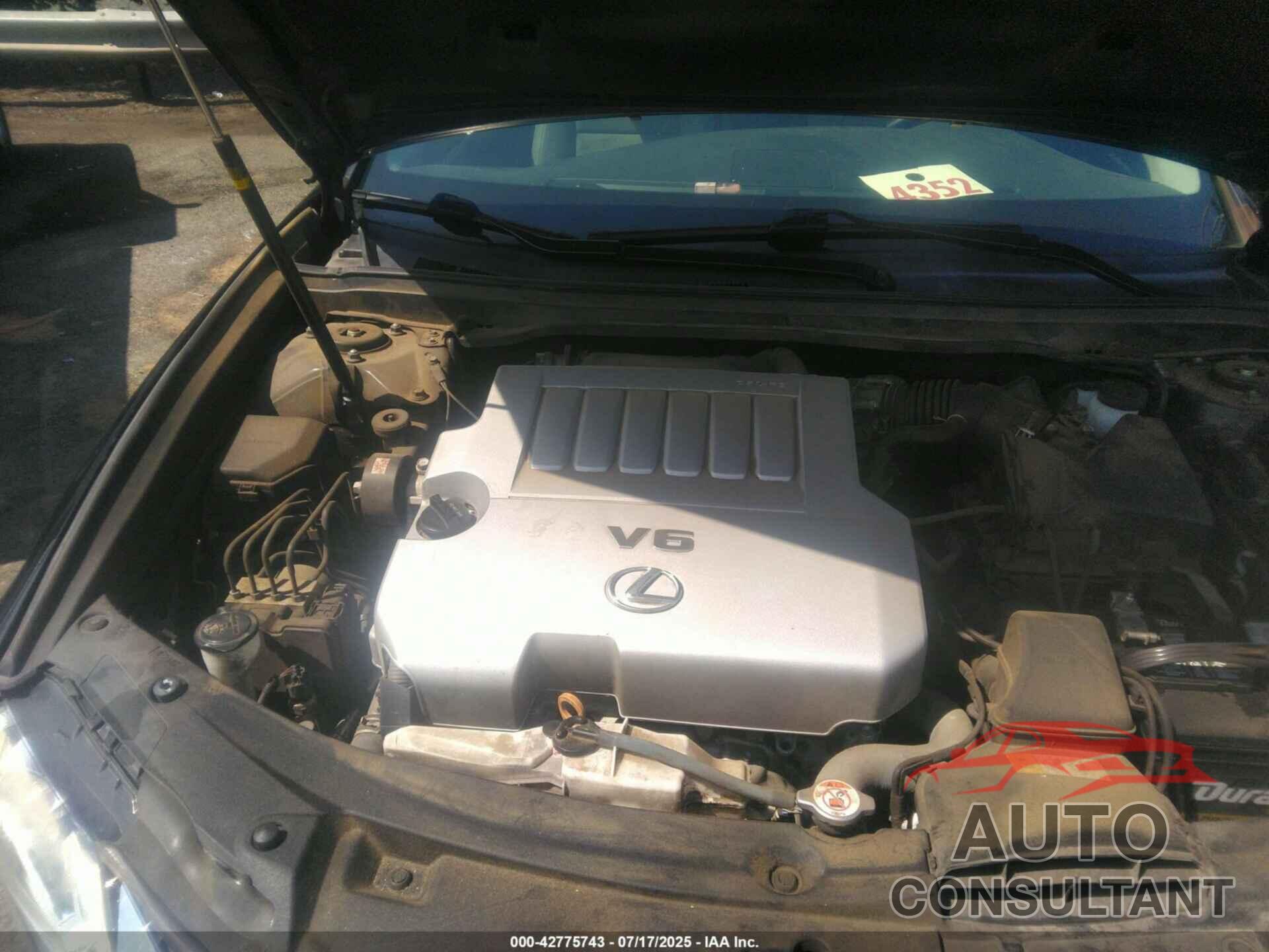 LEXUS ES 350 2017 - 58ABK1GG4HU046662