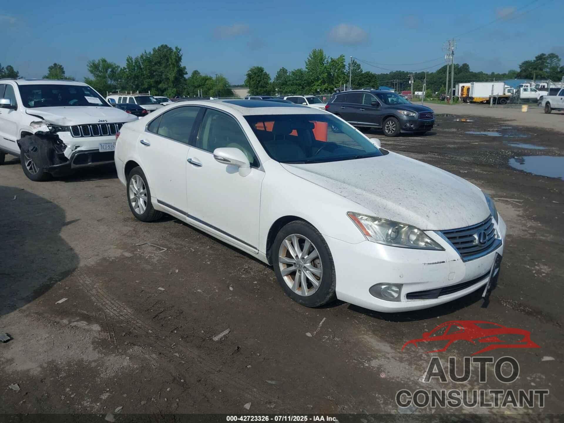 LEXUS ES 350 2012 - JTHBK1EG4C2485457