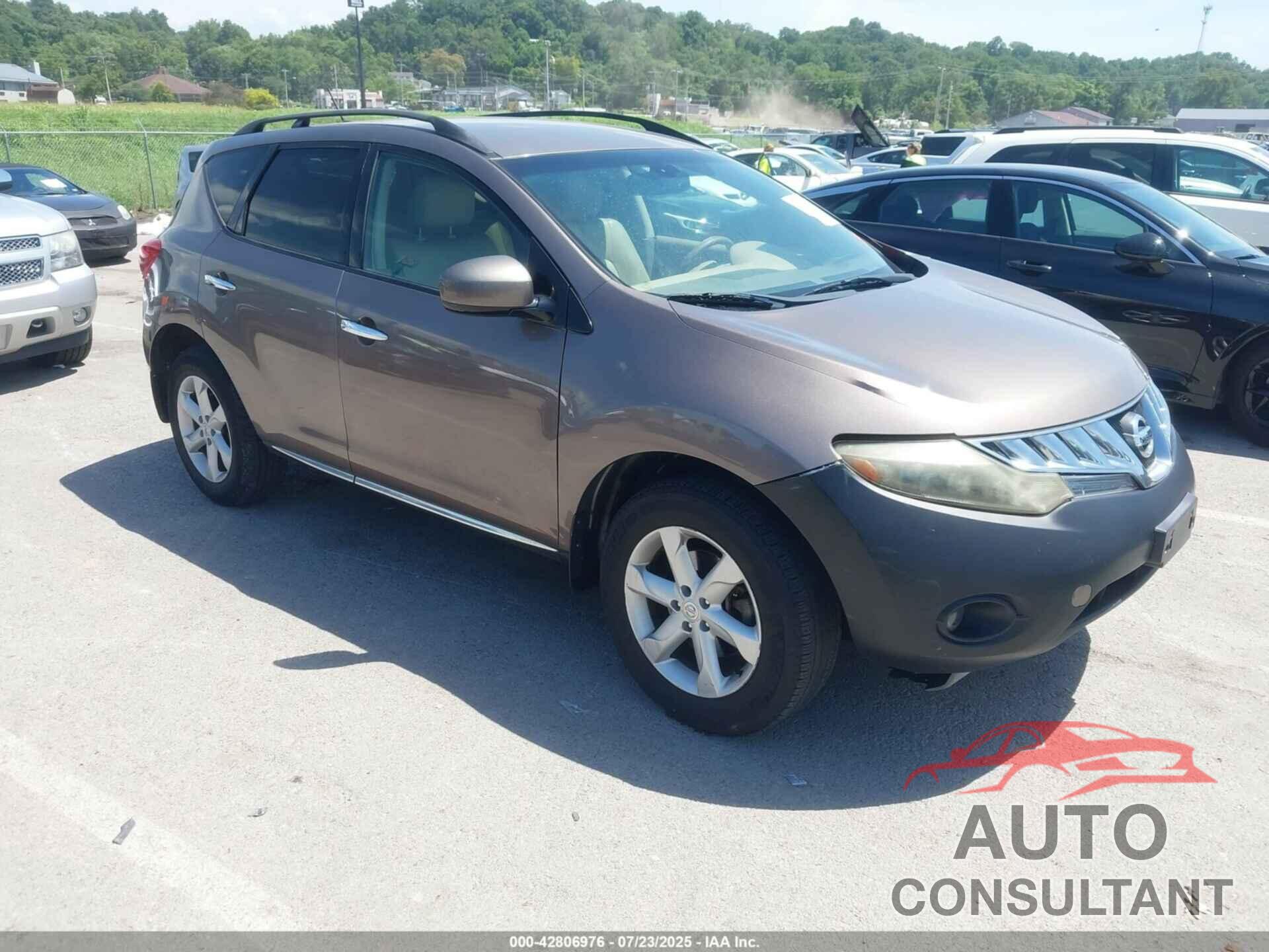 NISSAN MURANO 2009 - JN8AZ18U39W030048