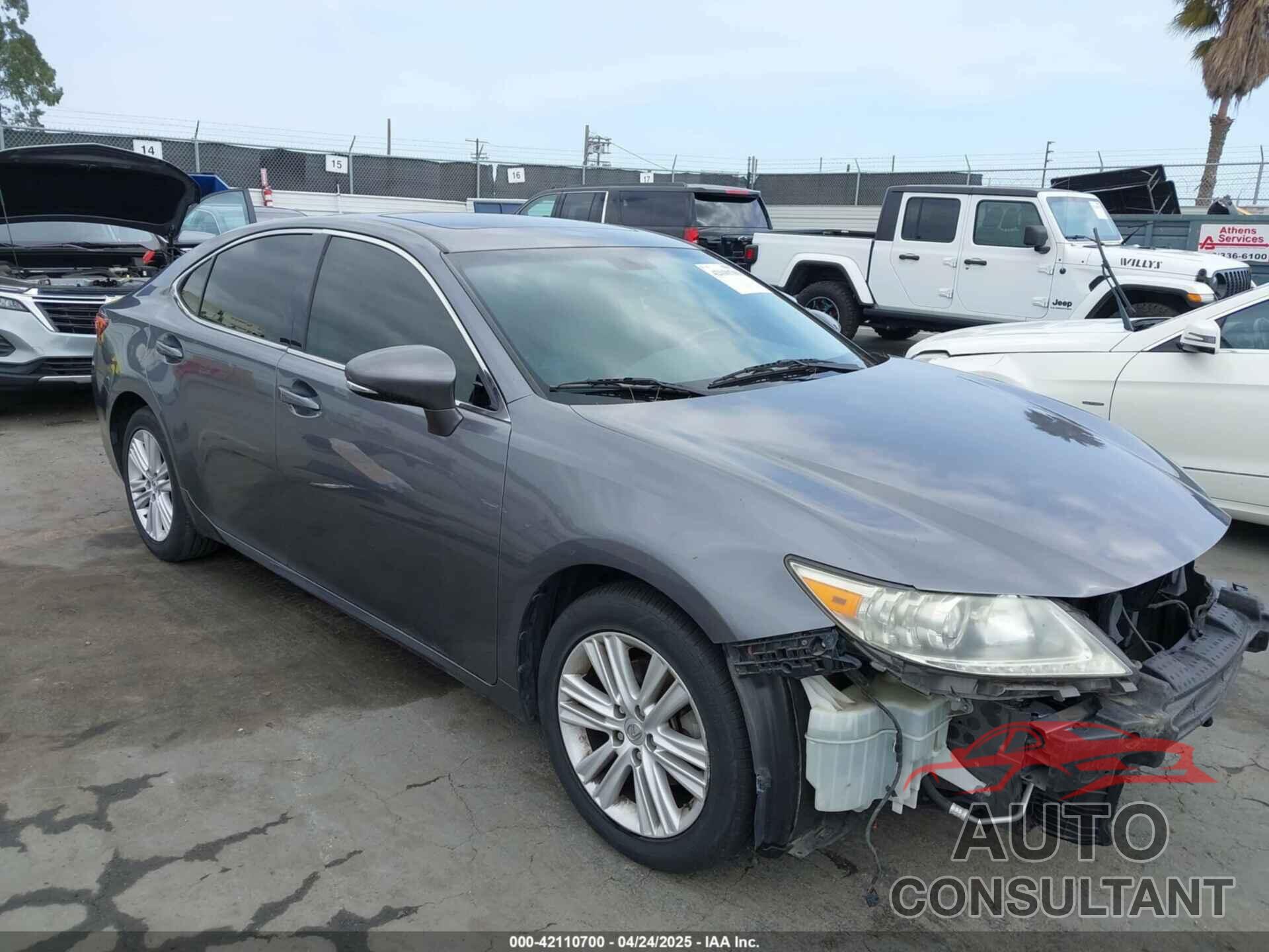 LEXUS ES 350 2013 - JTHBK1GG1D2031116