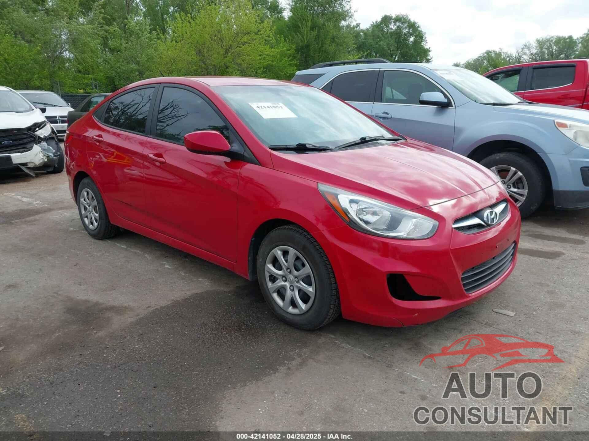 HYUNDAI ACCENT 2014 - KMHCT4AEXEU600395