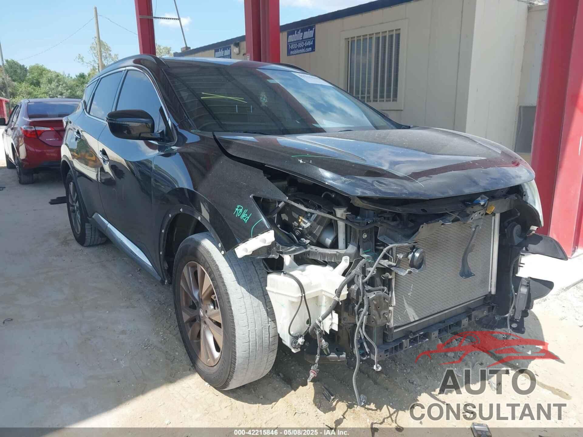 NISSAN MURANO 2018 - 5N1AZ2MG3JN116239
