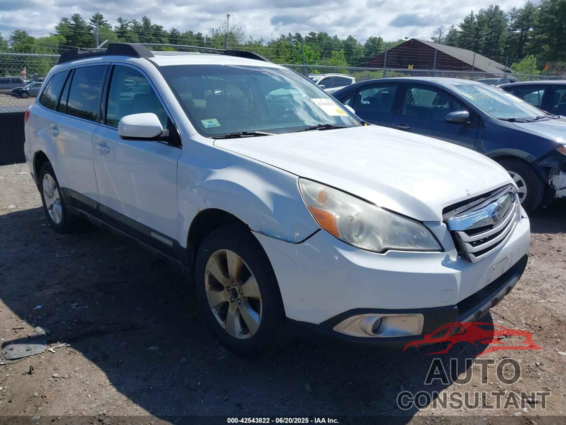 SUBARU OUTBACK 2012 - 4S4BRBGC9C3230032