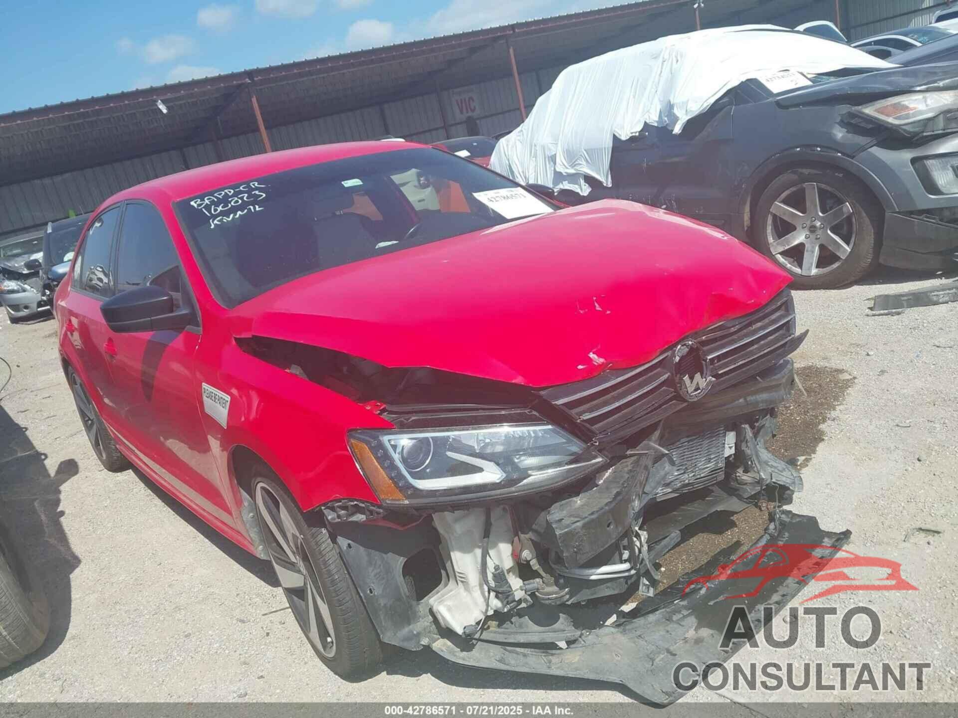 VOLKSWAGEN JETTA 2015 - 3VWD17AJ0FM205013
