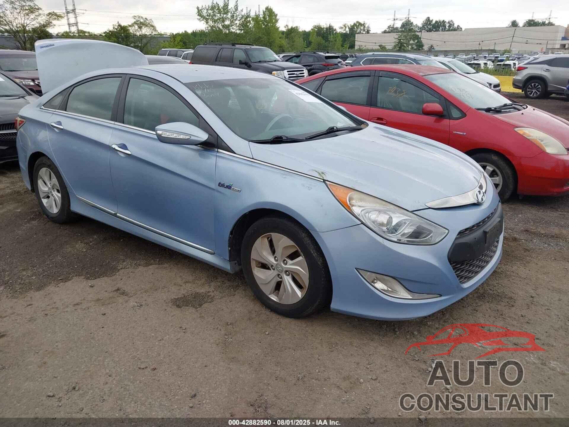 HYUNDAI SONATA HYBRID 2013 - KMHEC4A43DA078869