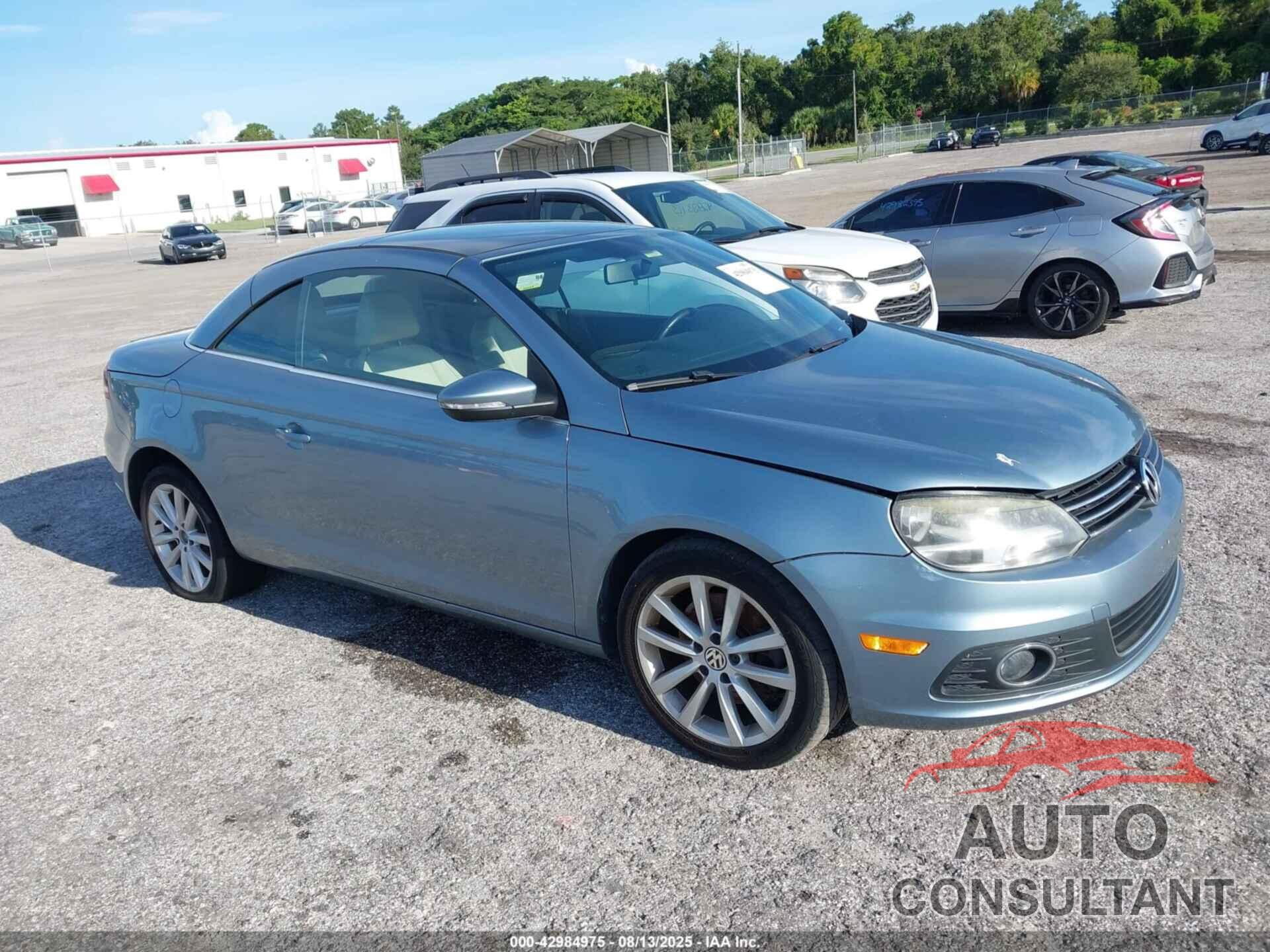 VOLKSWAGEN EOS 2012 - WVWBW7AH5CV003763