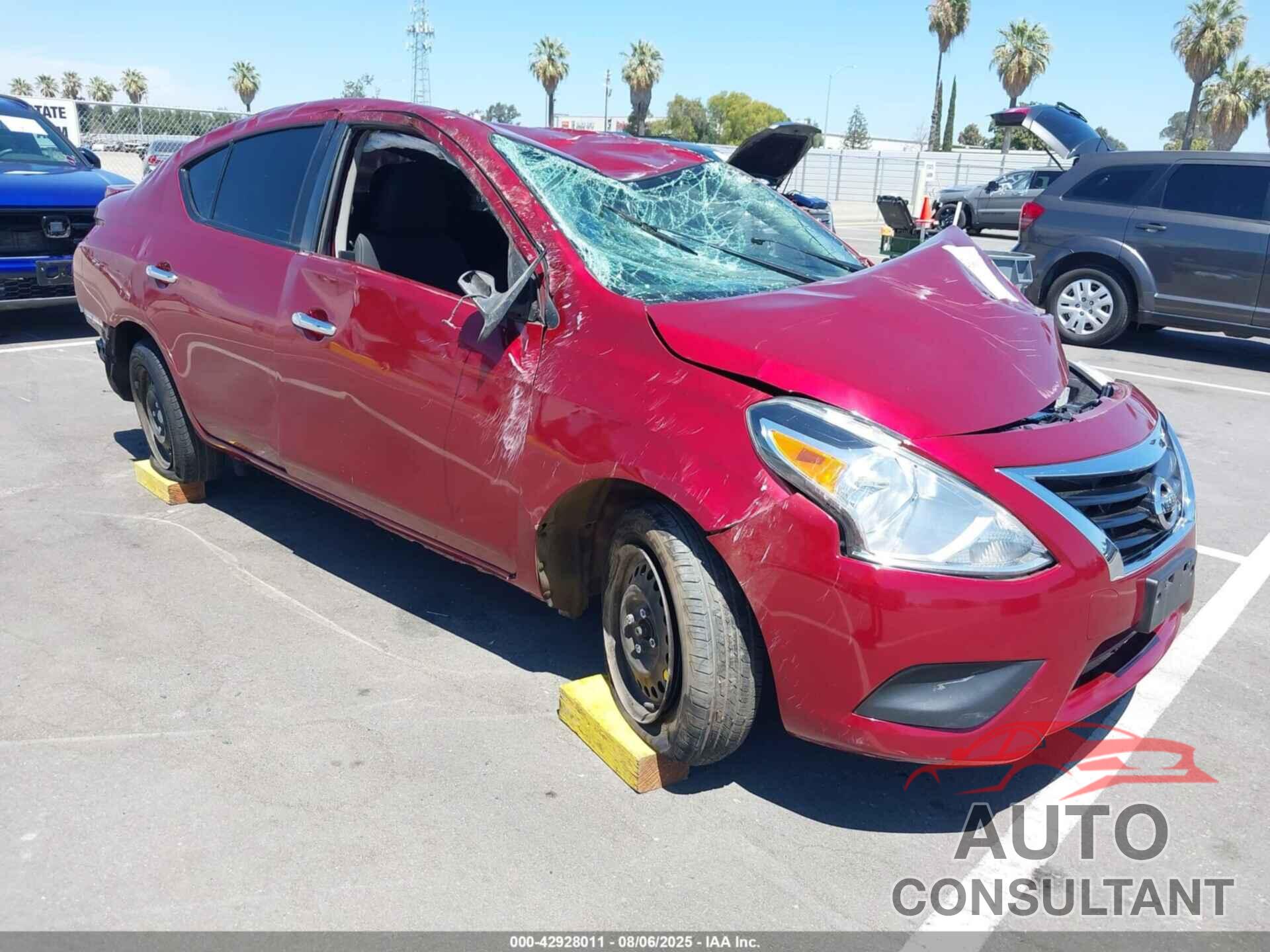 NISSAN VERSA 2016 - 3N1CN7AP7GL854759