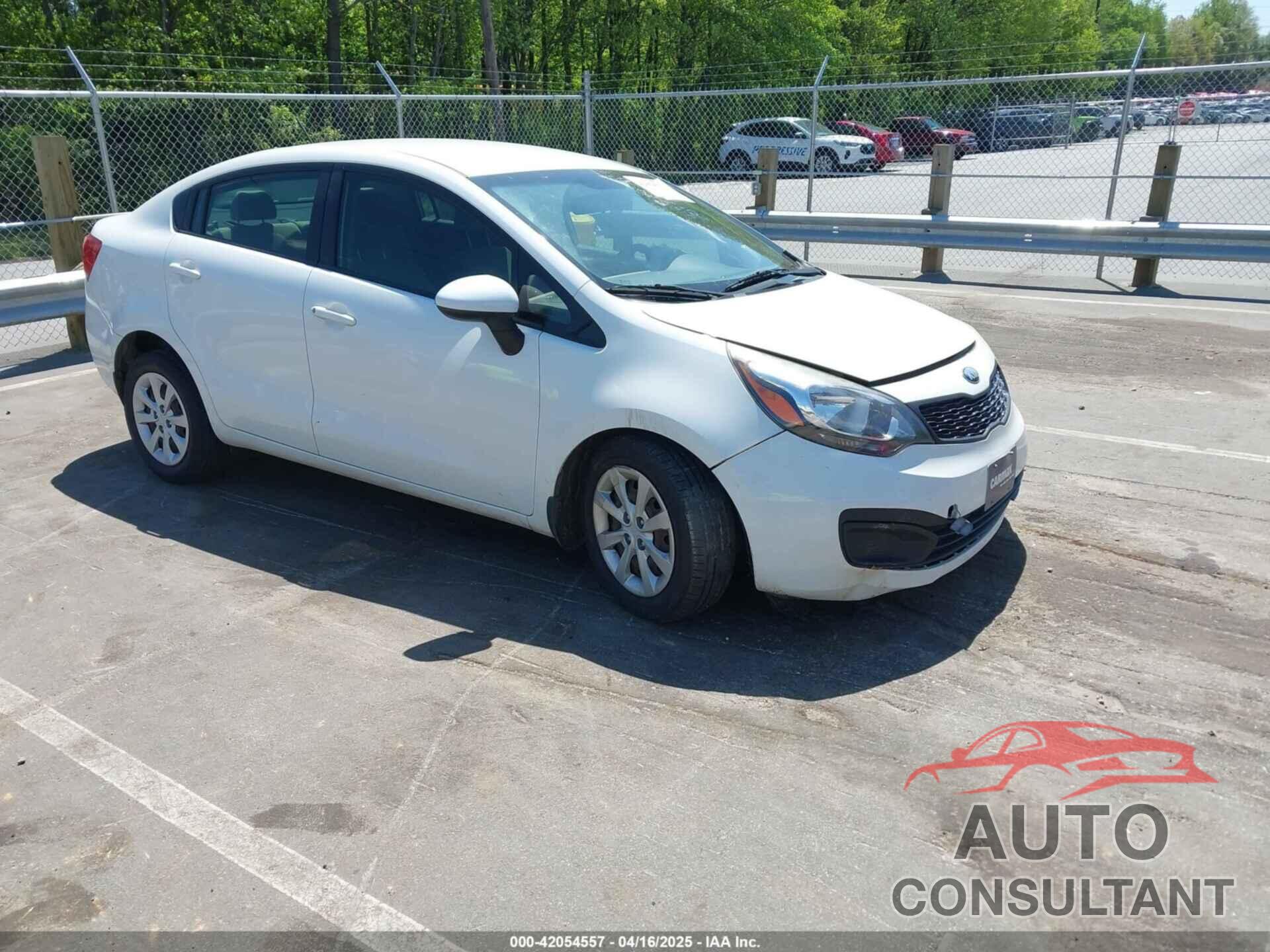 KIA RIO 2013 - KNADM4A31D6188047