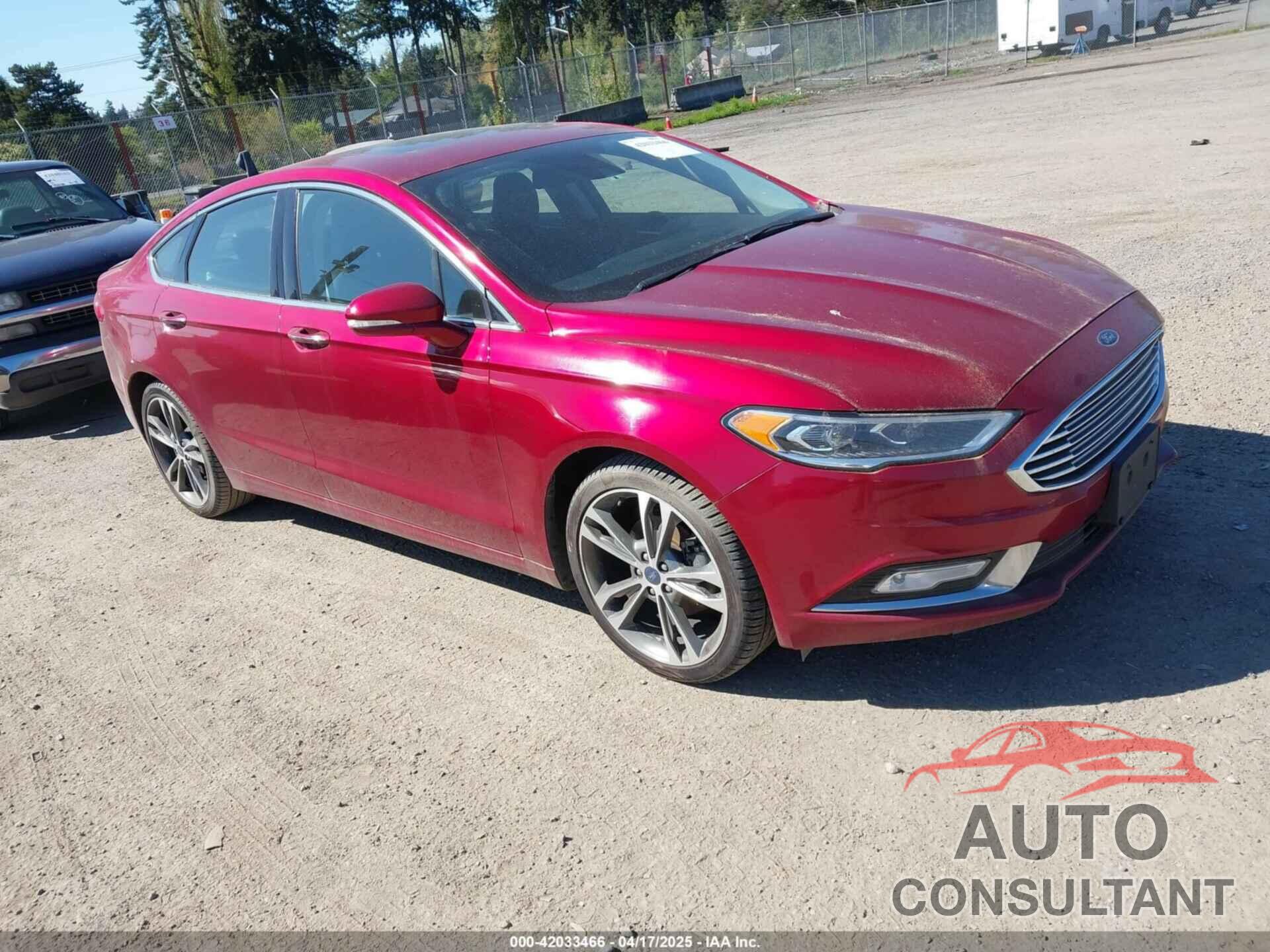 FORD FUSION 2017 - 3FA6P0D95HR164067